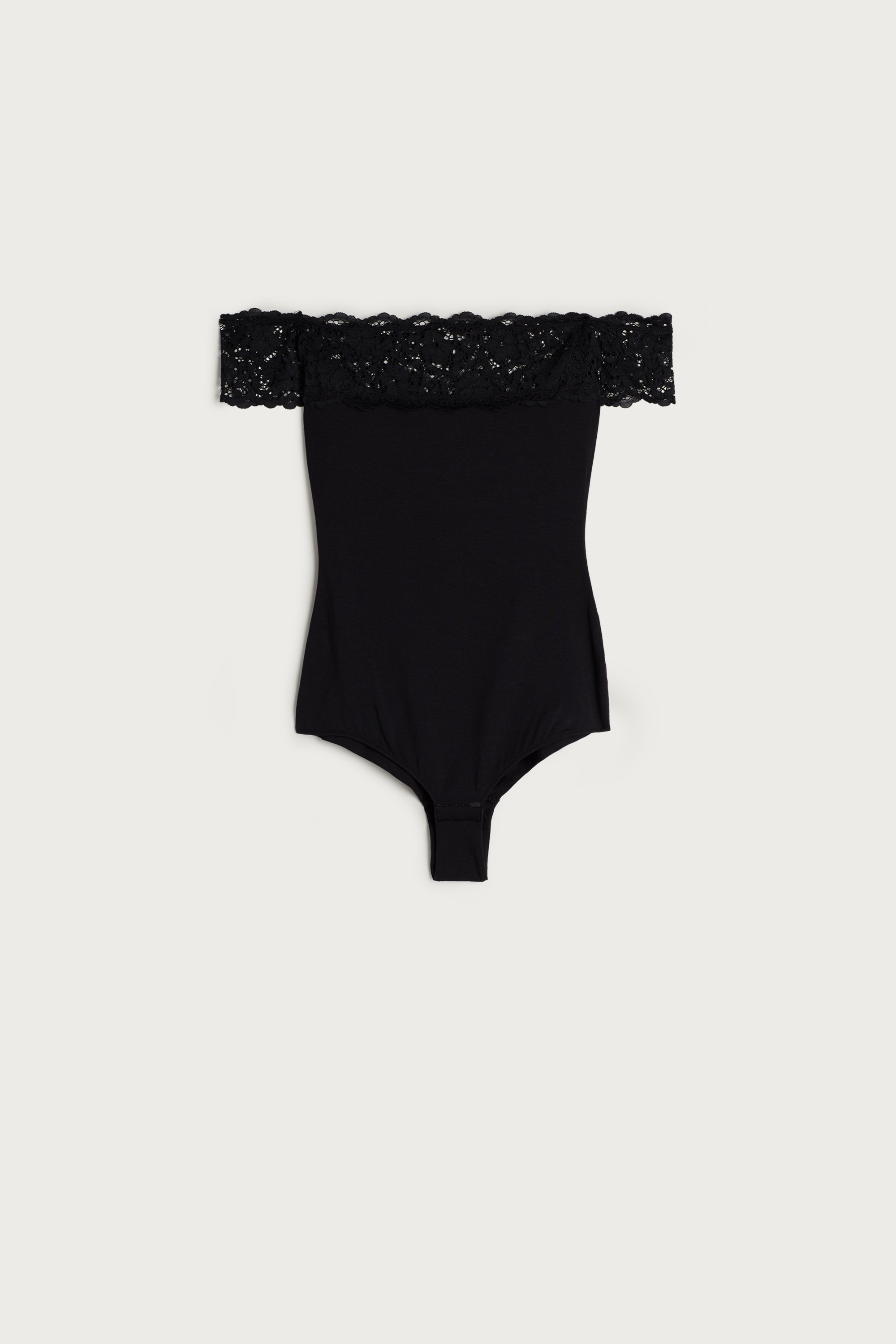 Laces Lace Modal Bodysuit
