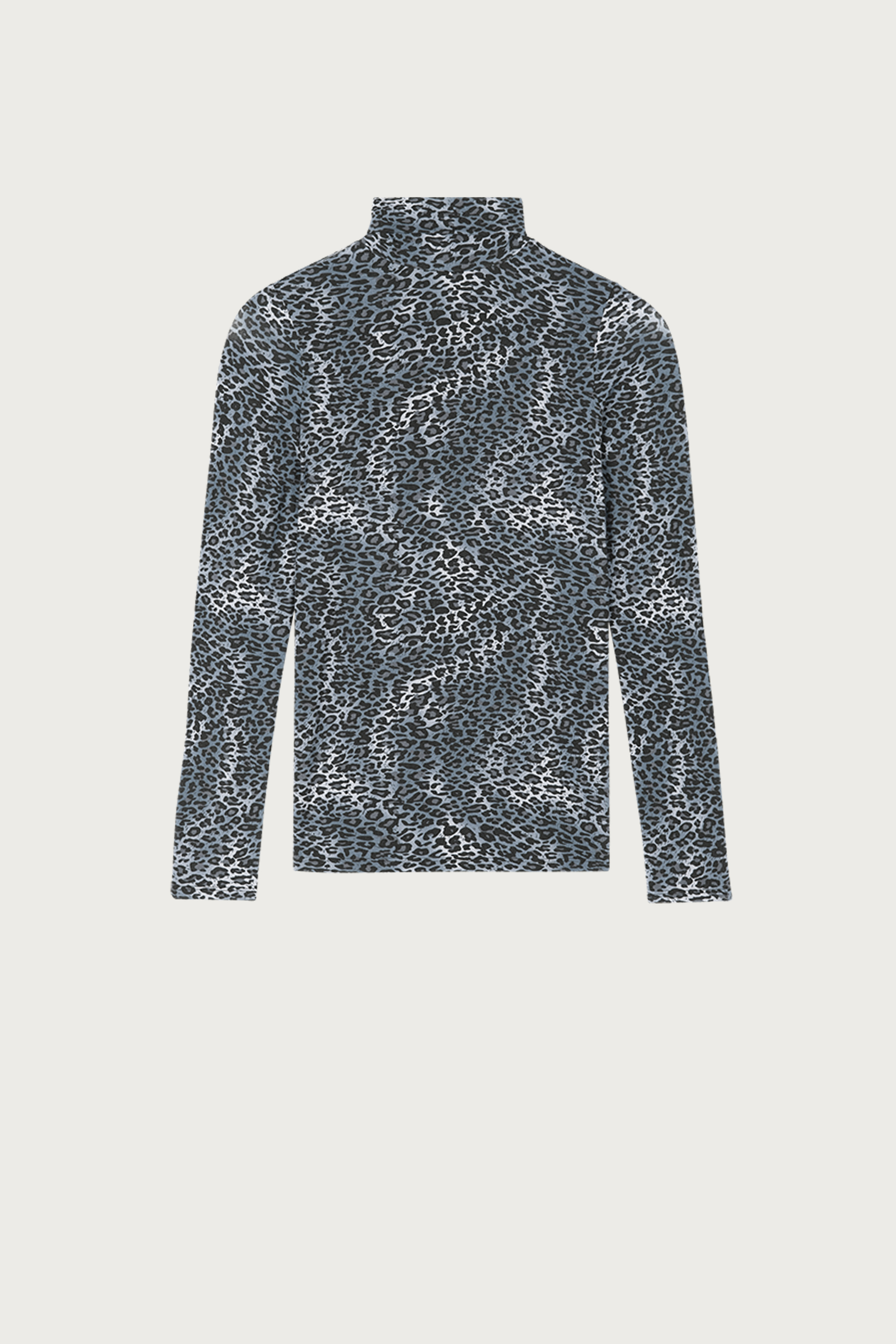 Animal Print Micromodal Long Sleeve Turtle Neck Intimissimi