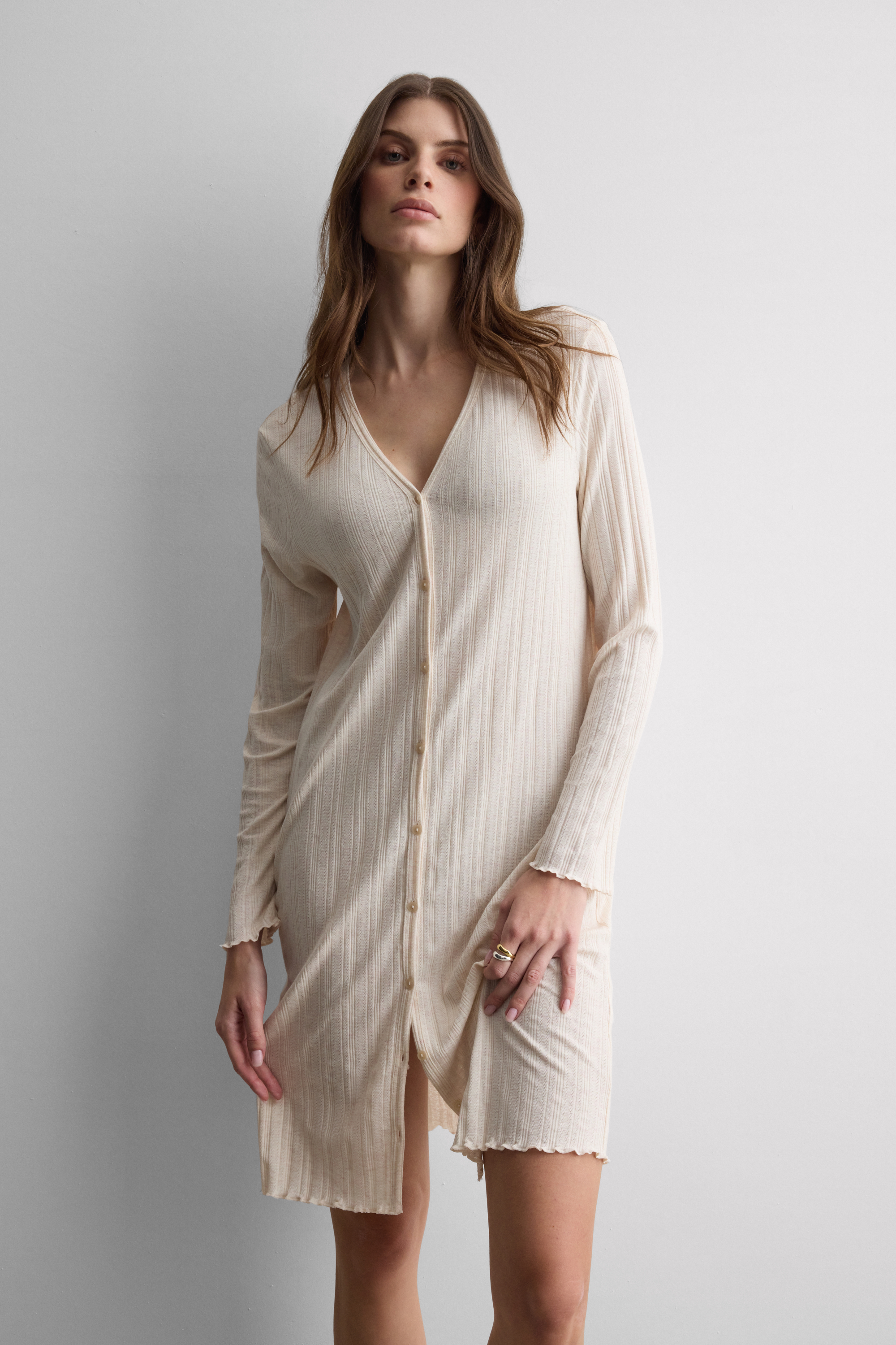 "Sweet Pointelle" ナイトドレス