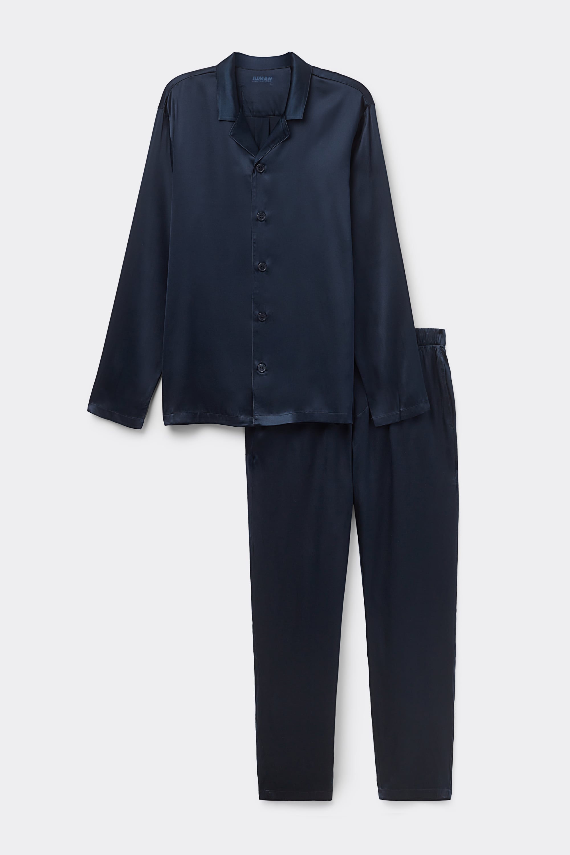 シルク ロングパジャマ