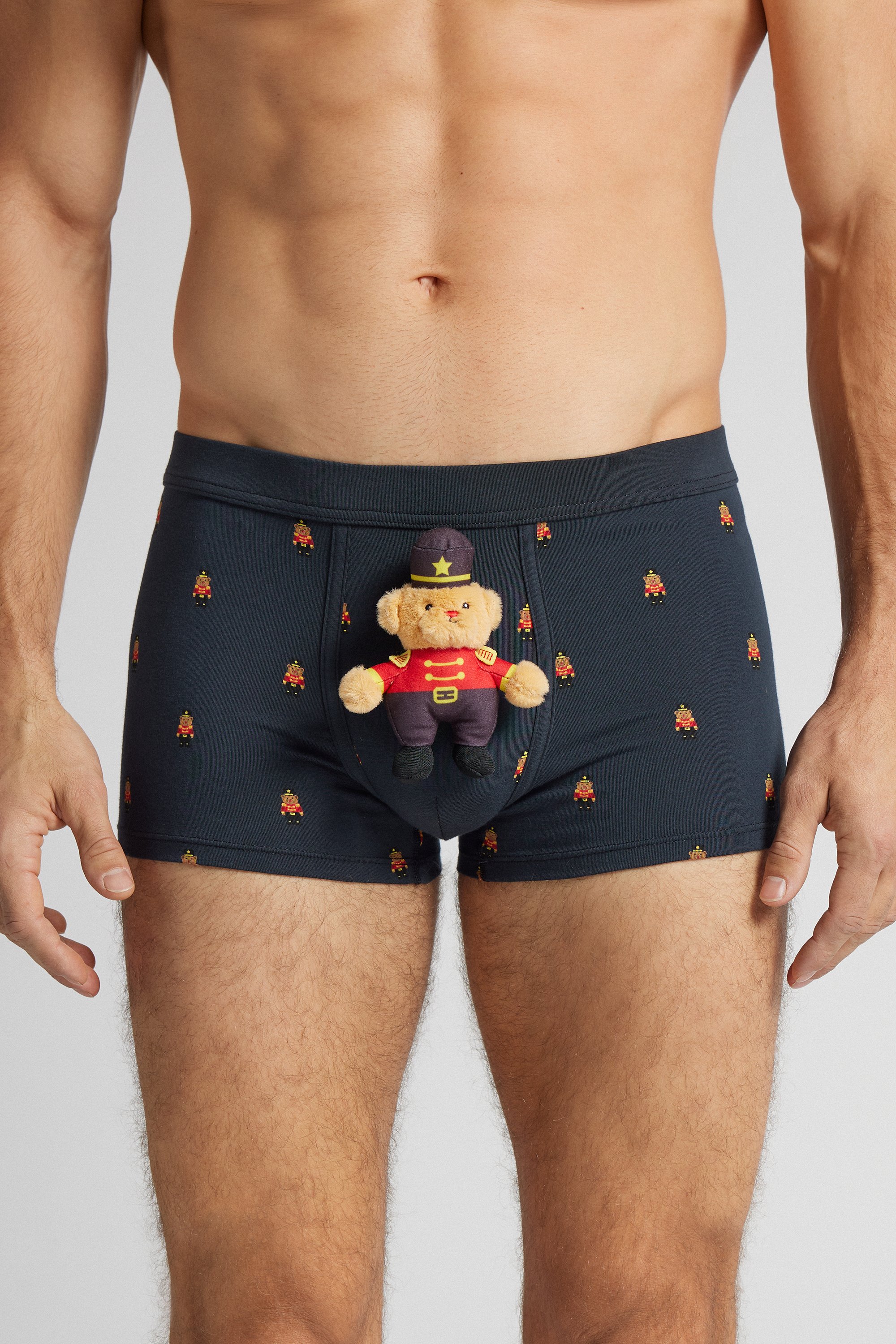 スーペリアコットン ソルジャーベアプリント ボクサー