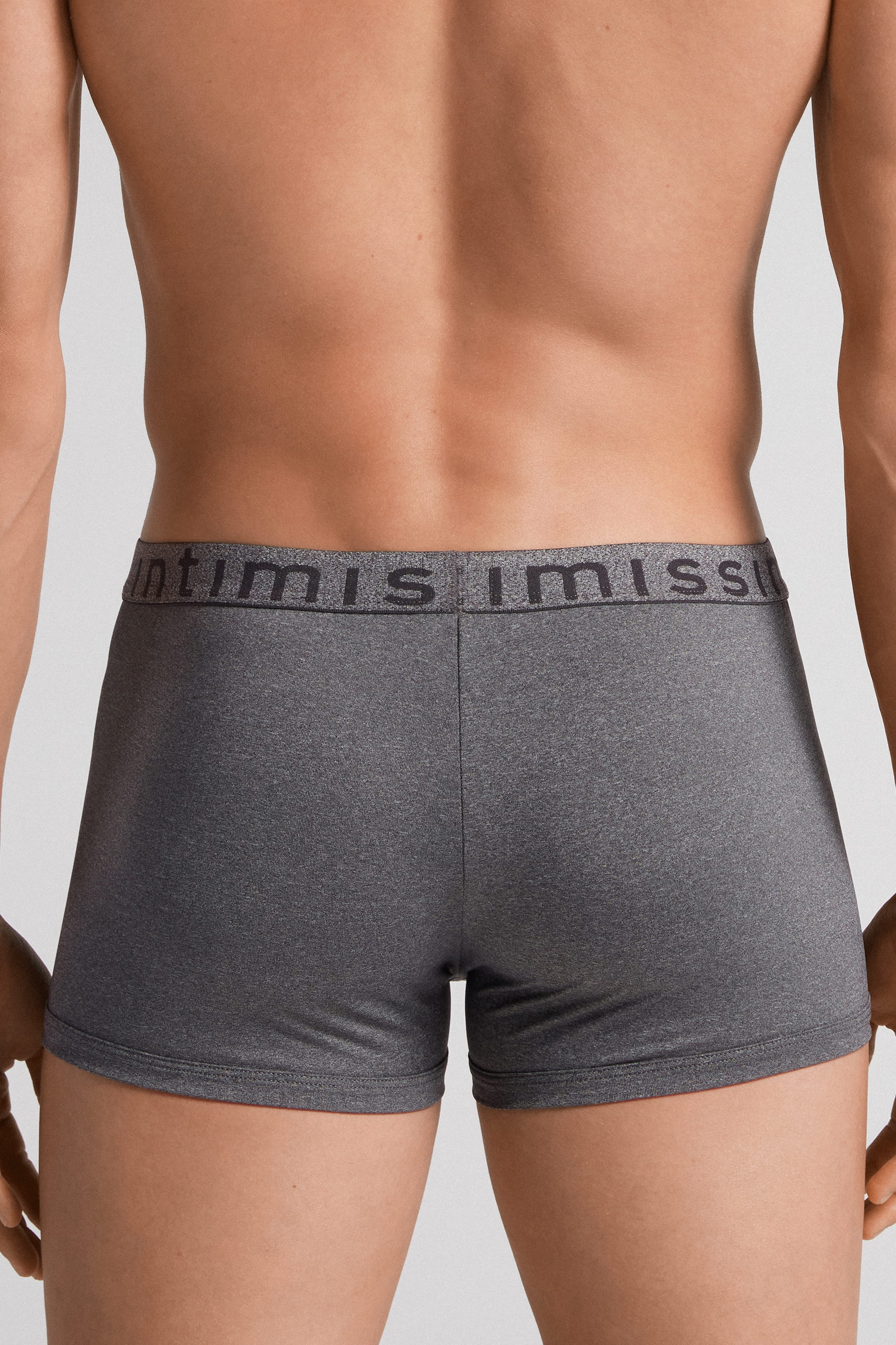 ロゴディテール マイクロファイバーボクサー