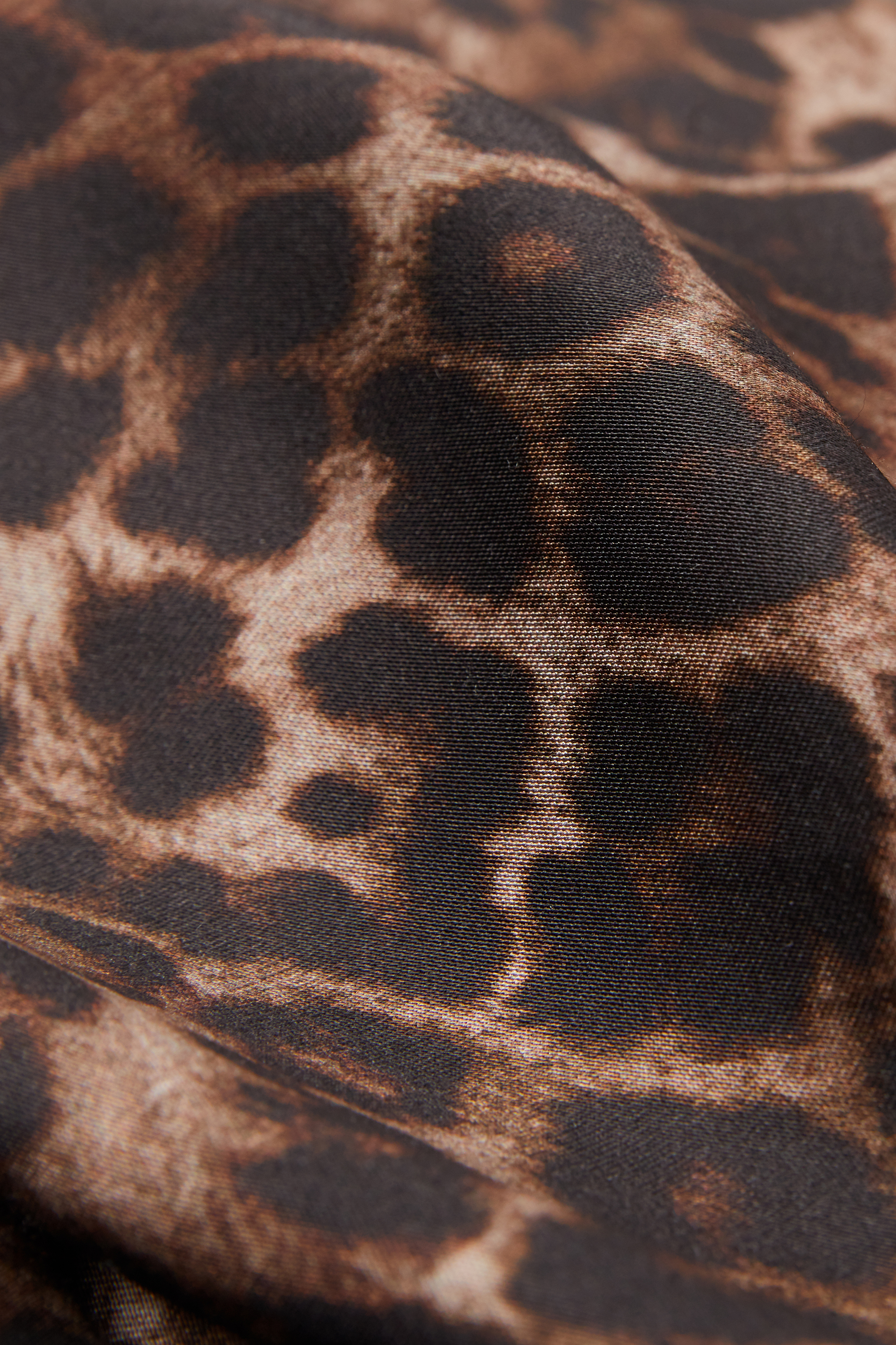 Luxurious Leopard Viscose Satin Kimono | Intimissimi
