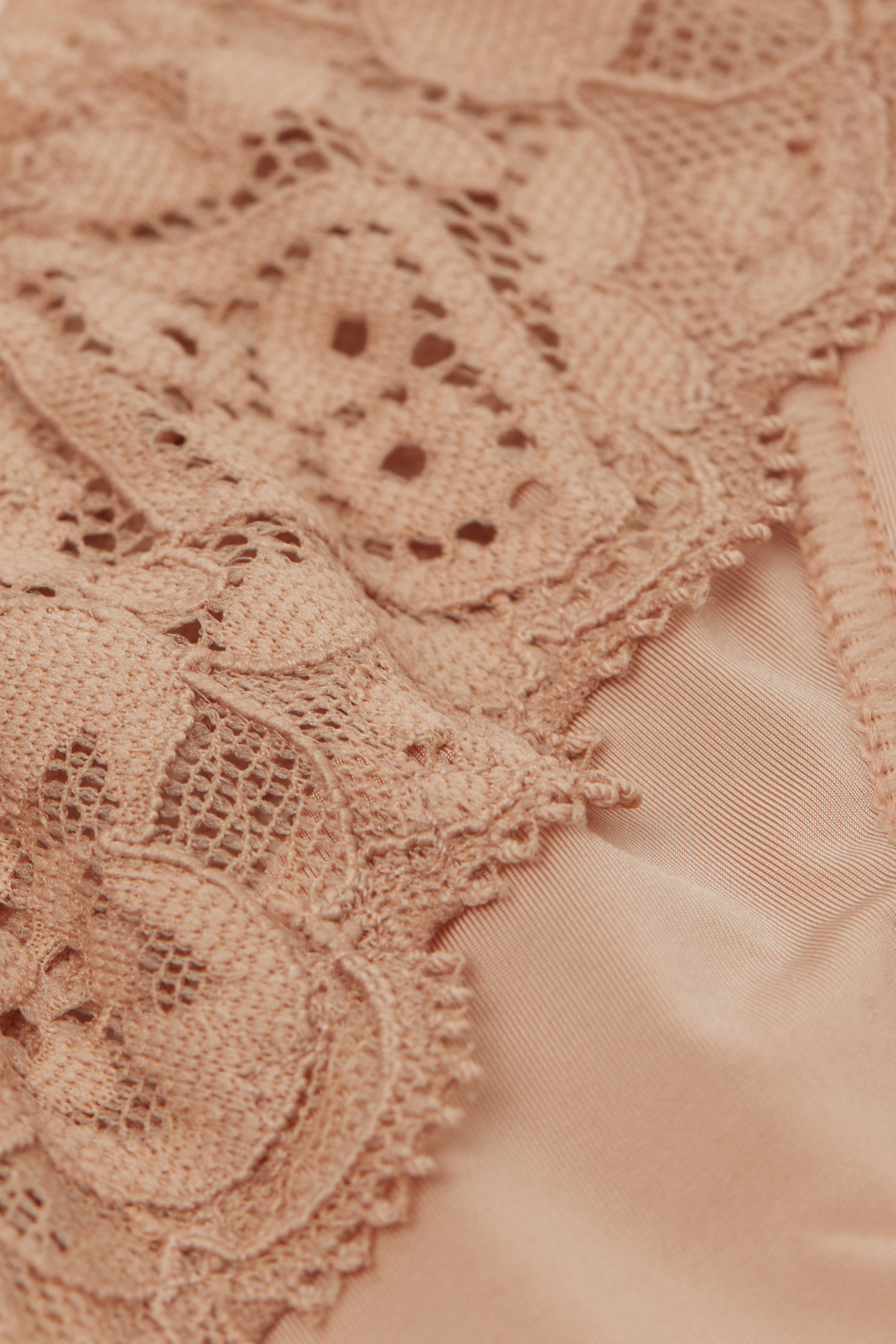 レース＆マイクロファイバー エイティーズスタイル ブラジリアン