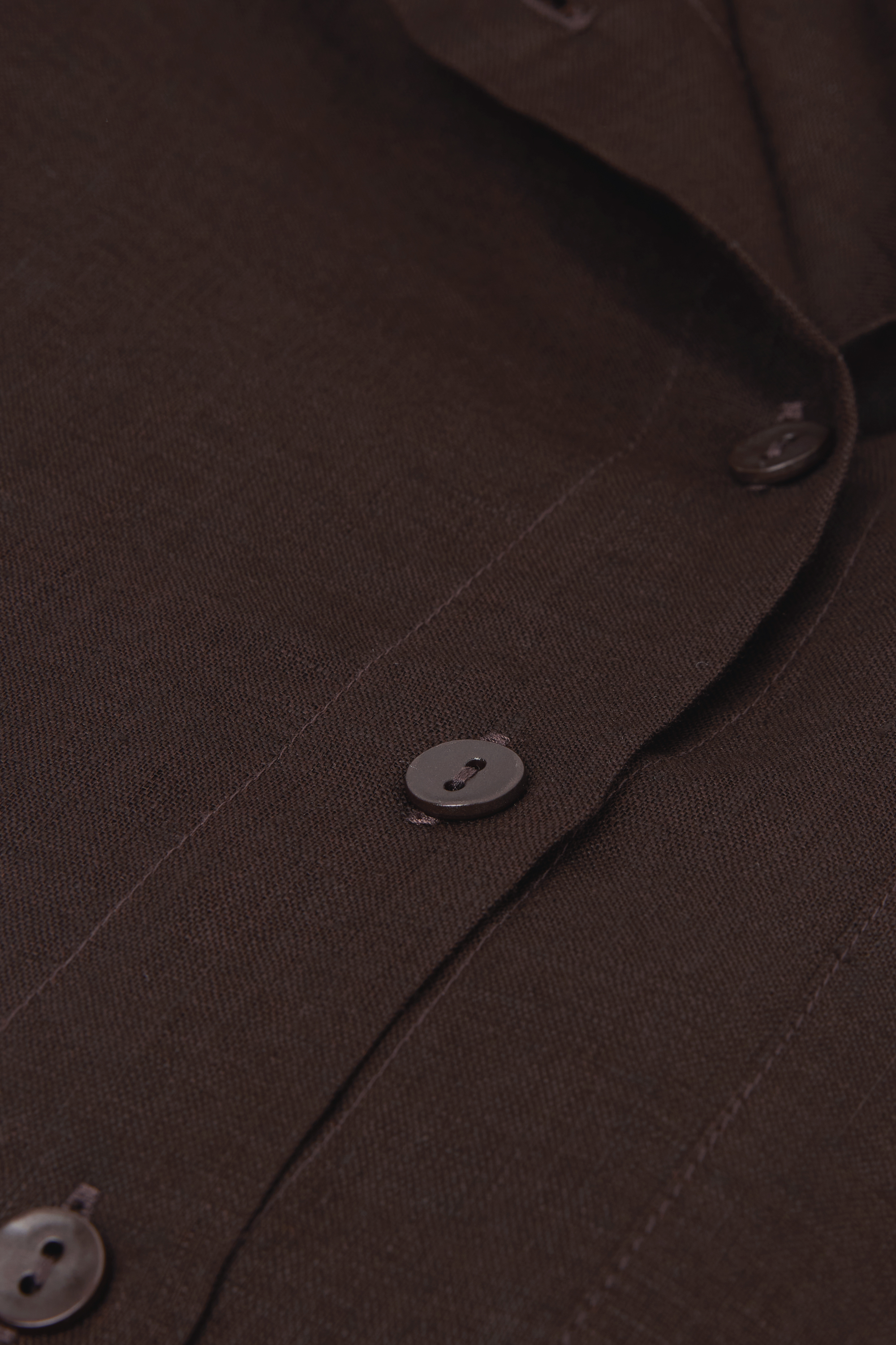 The Pure Linen リネンファブリック シャツ