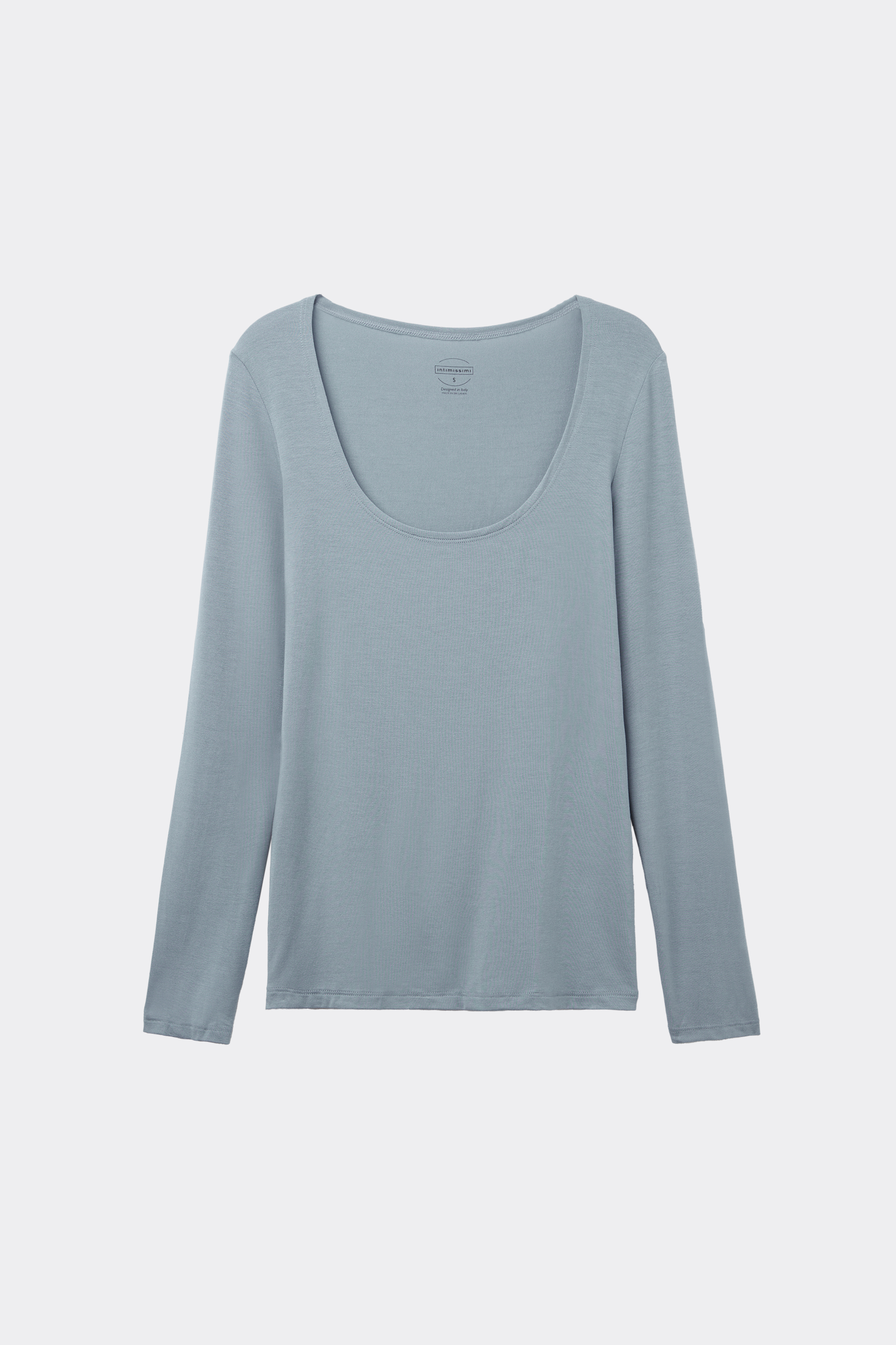 Long Sleeve Scoop Neck Top in Micro-modal | Intimissimi