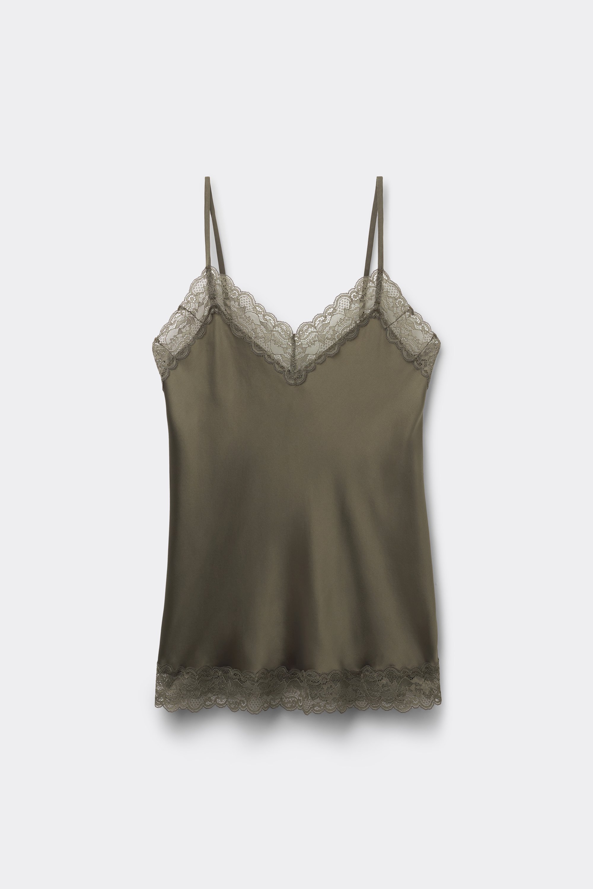 レース＆シルク トップ