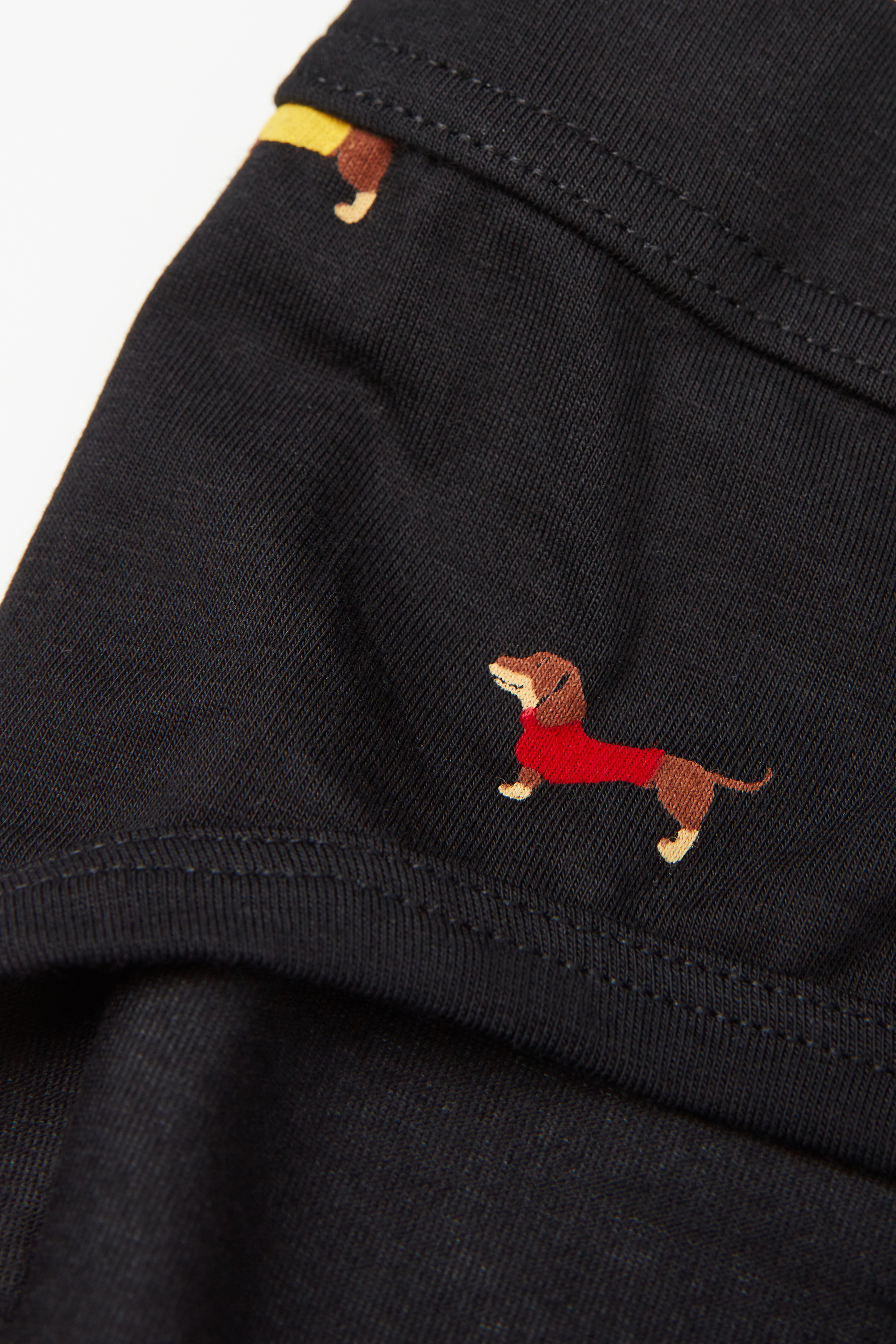 ダックスフントプリント Superior コットン ブリーフ