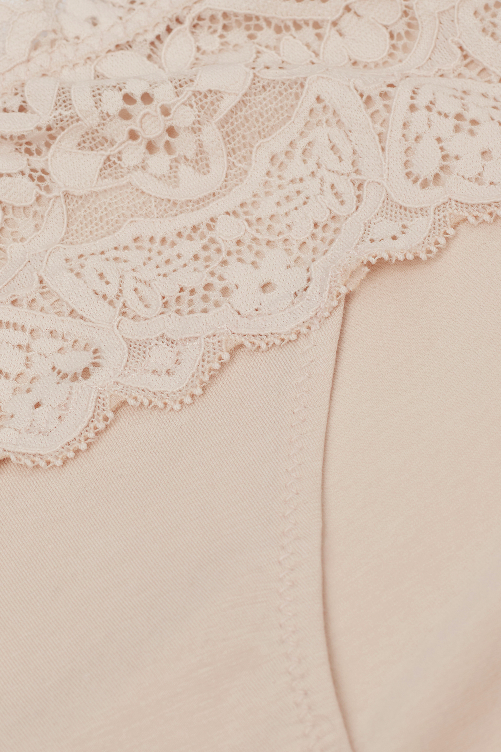 レース＆コットン ショーツ
