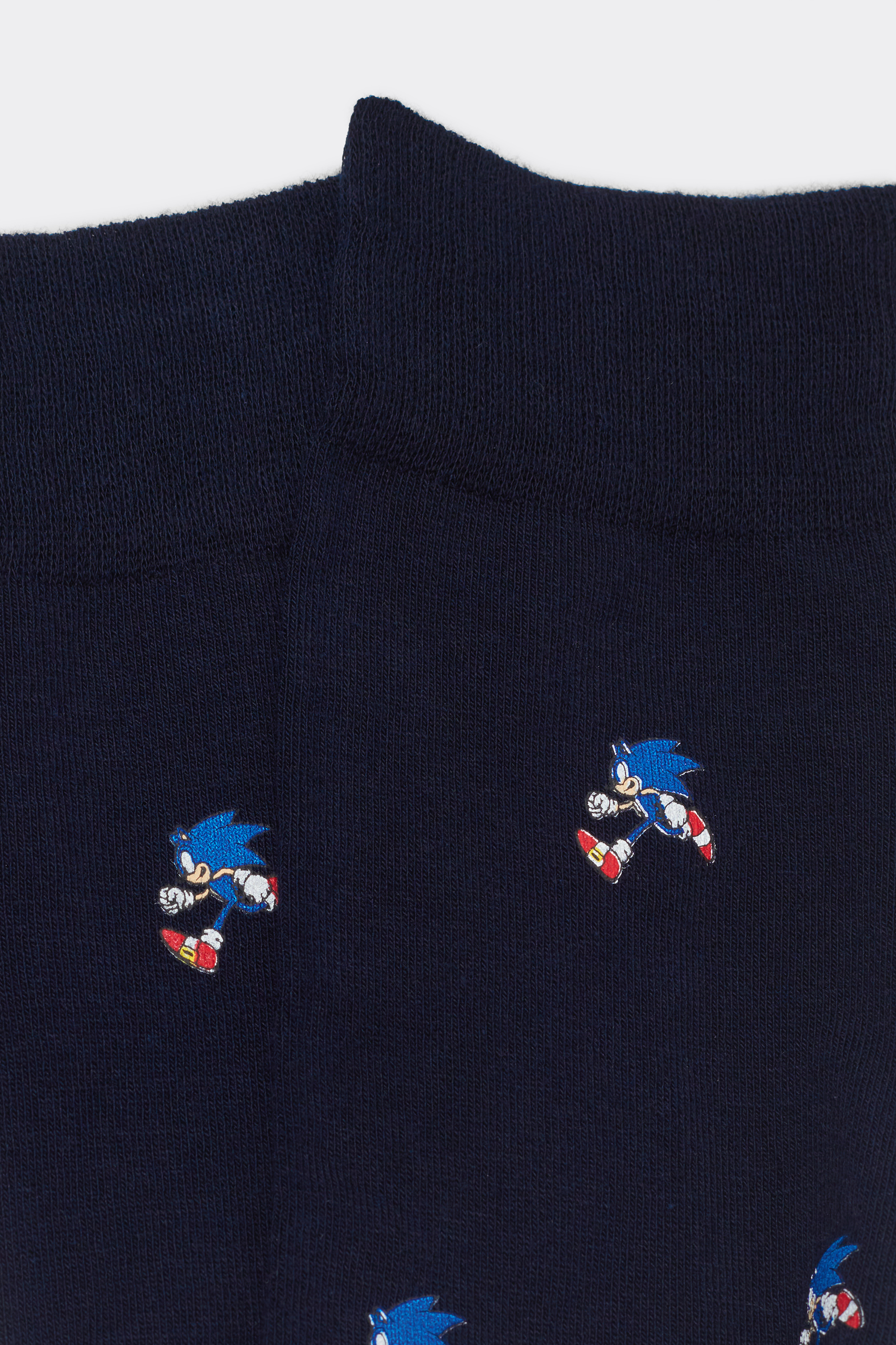 ソニックプリント コットン ショートソックス