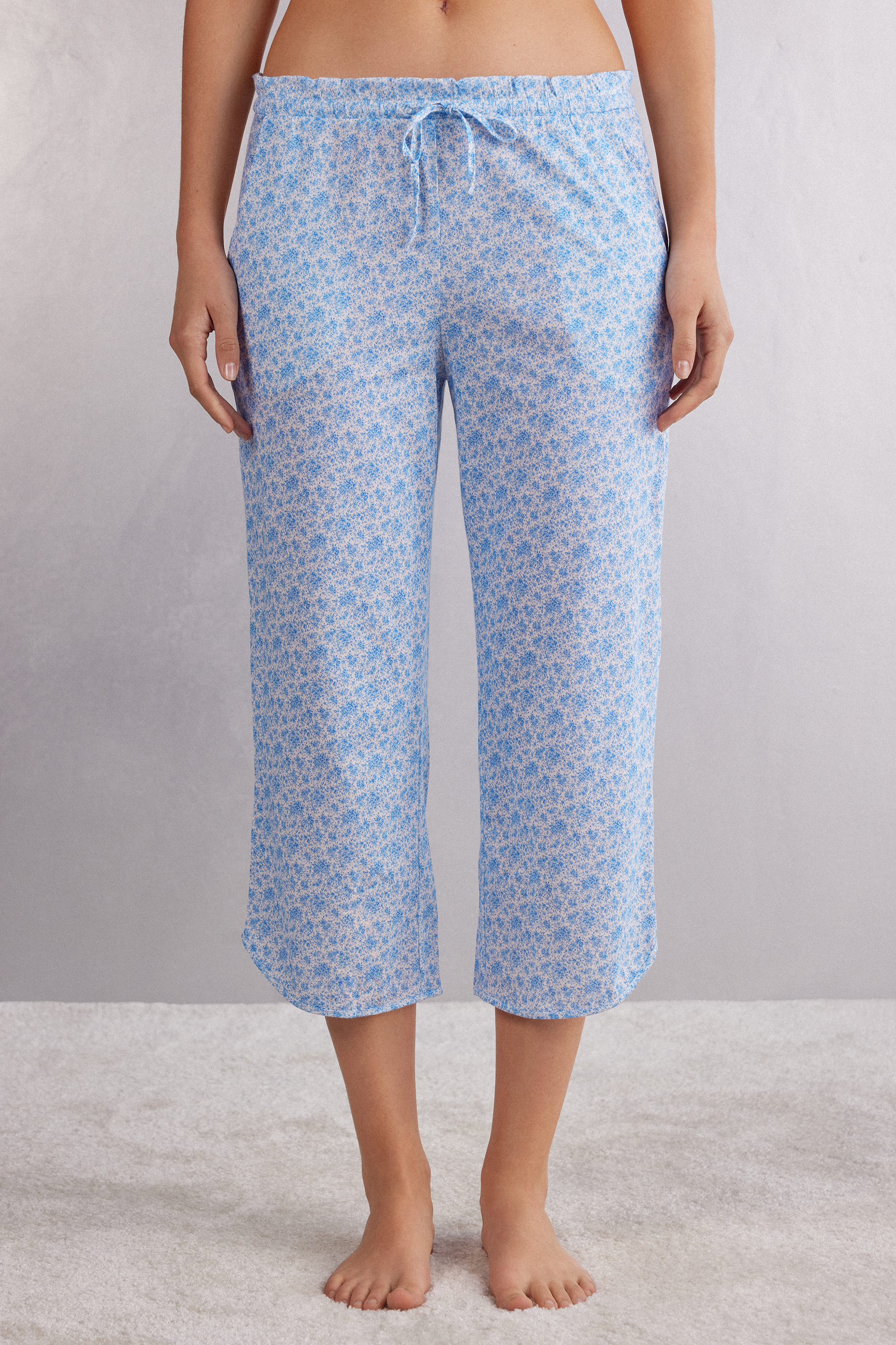 Sweet Talking Ultrafresh Cotton Capri Pants | Intimissimi