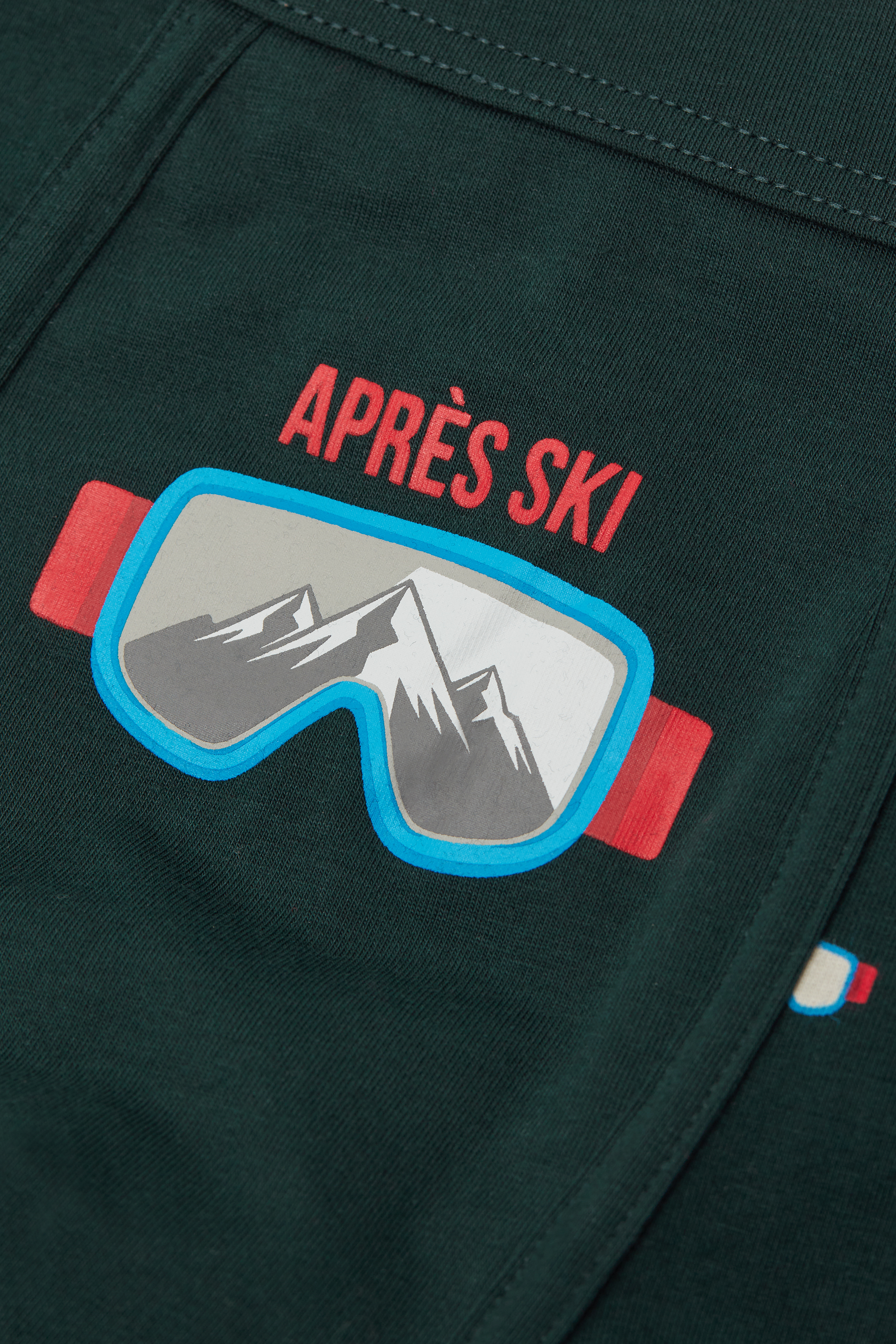 スーペリアコットン Apr&egrave;s-Ski スキーゴーグル柄 ボクサー