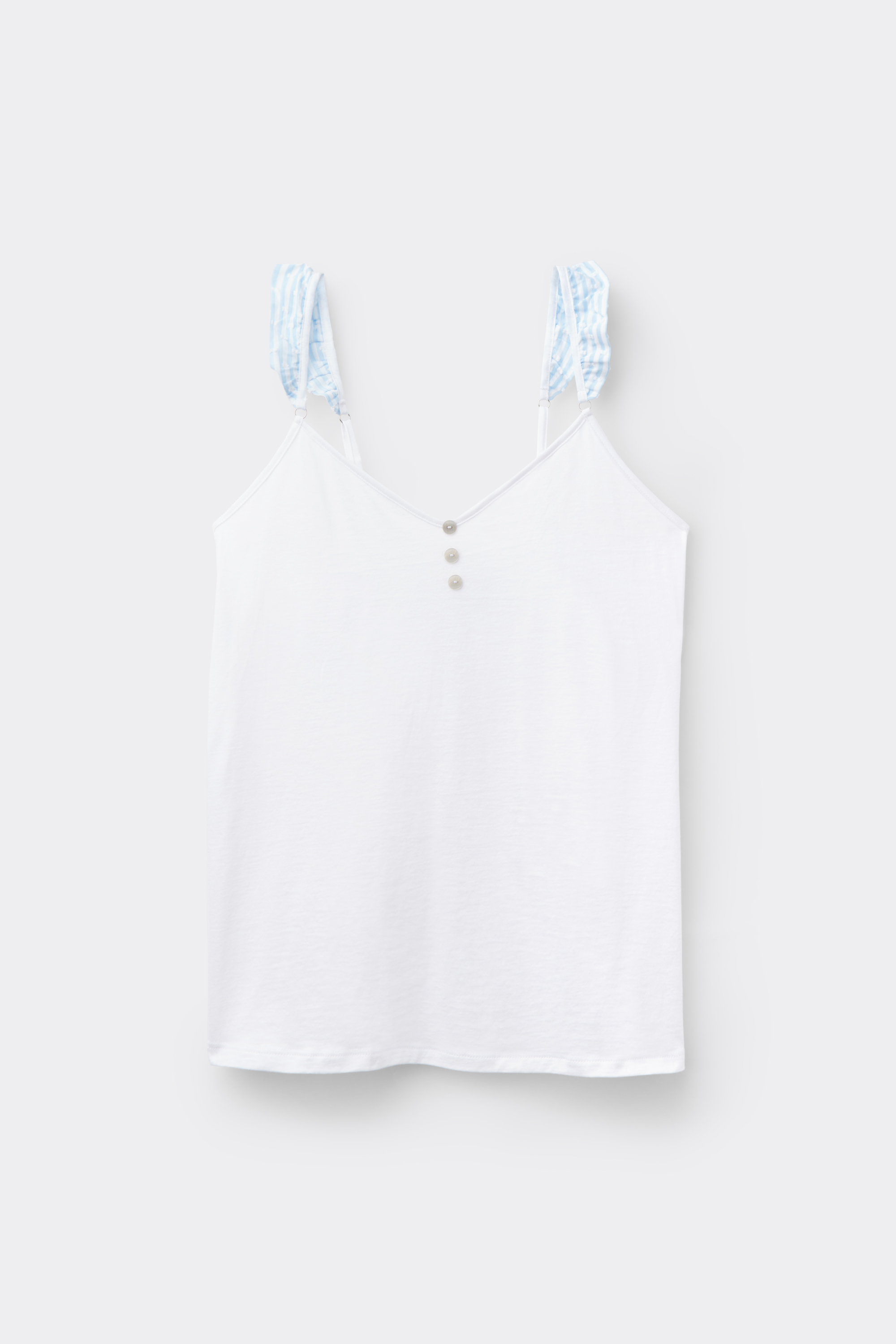 Romantic Stripes Ultrafreshコットン トップス