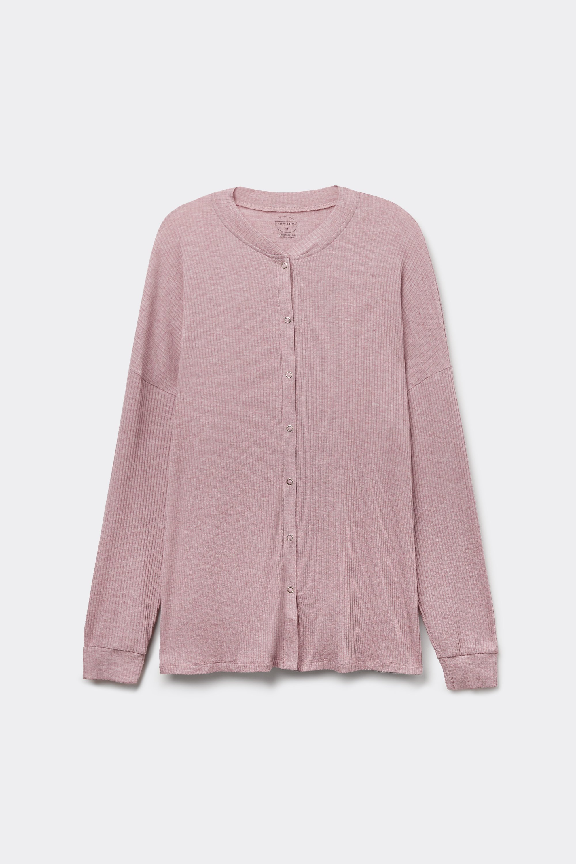 Chic Comfort モダール ロングスリーブ フロントオープン ニット