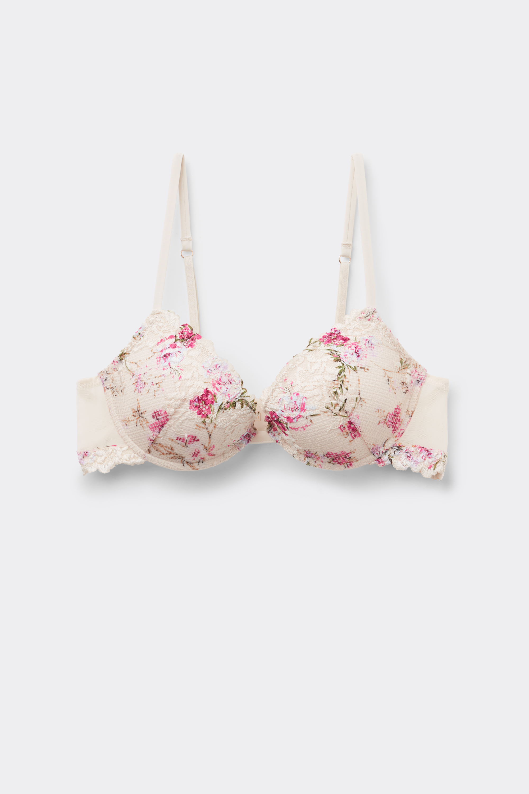 "Pretty Flowers" プリント Bellissima プッシュアップブラ