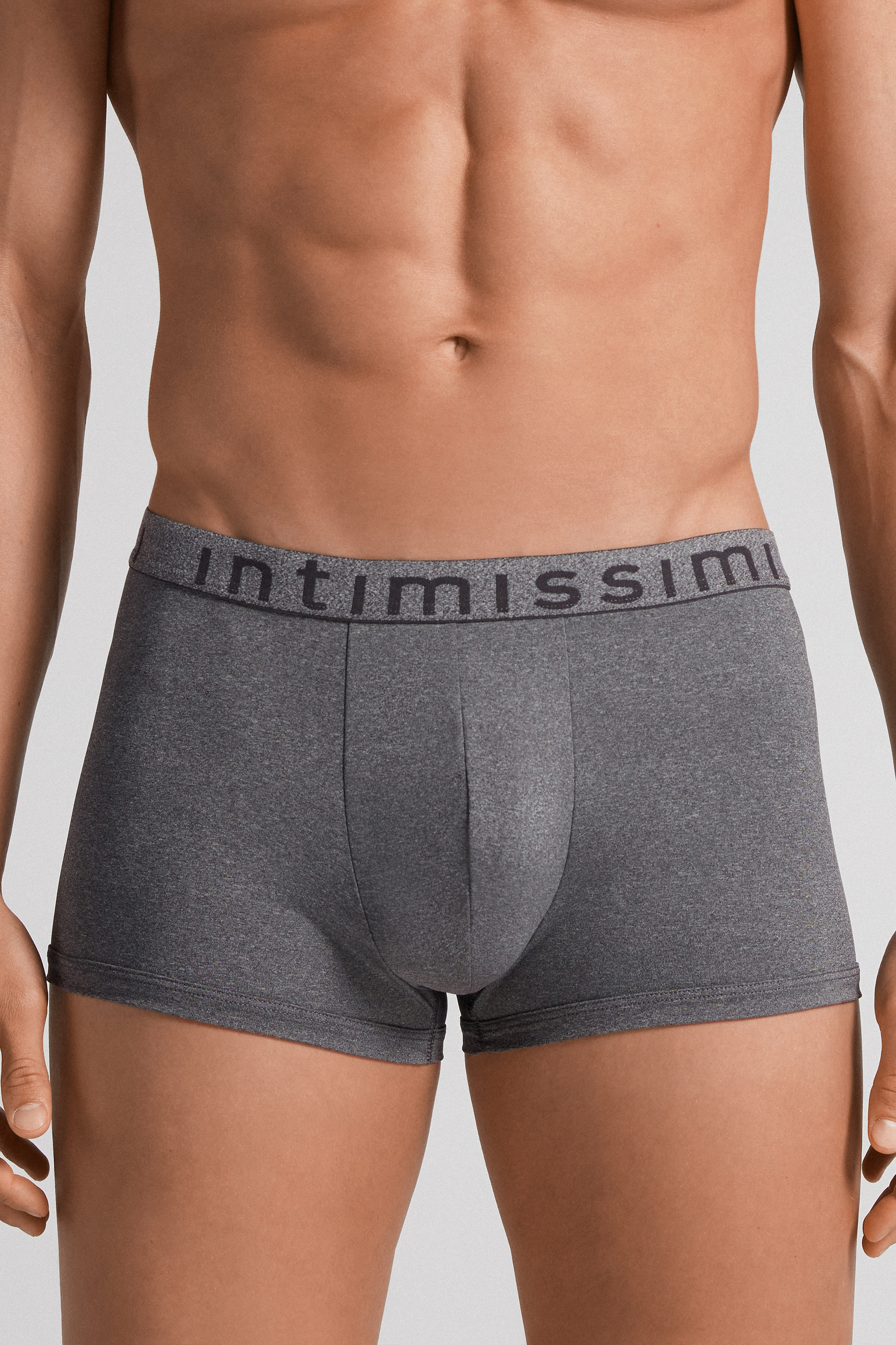 Boxer Shorts in Microfibre with Logo | Intimissimi