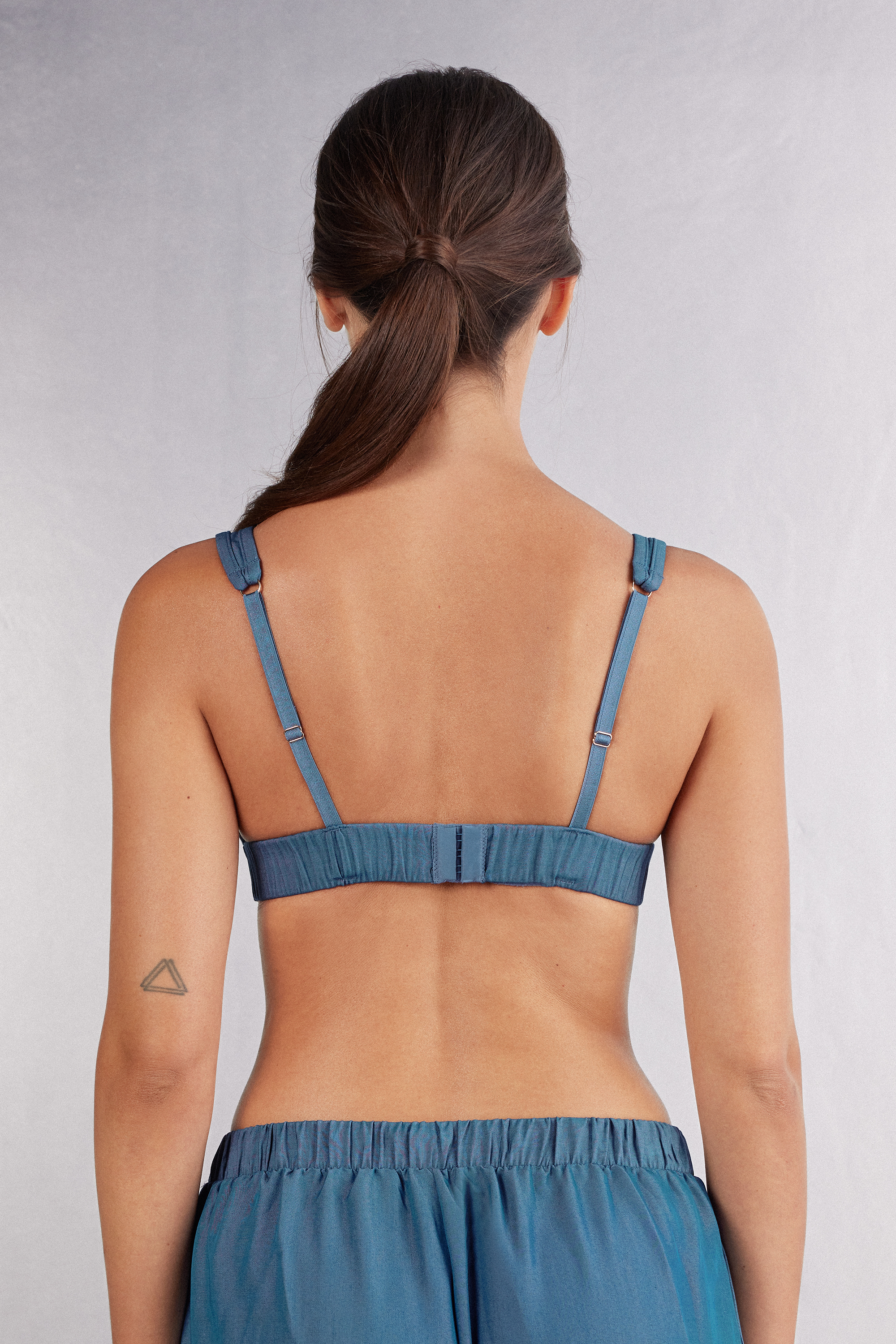 Flower Paisley トライアングルブラ