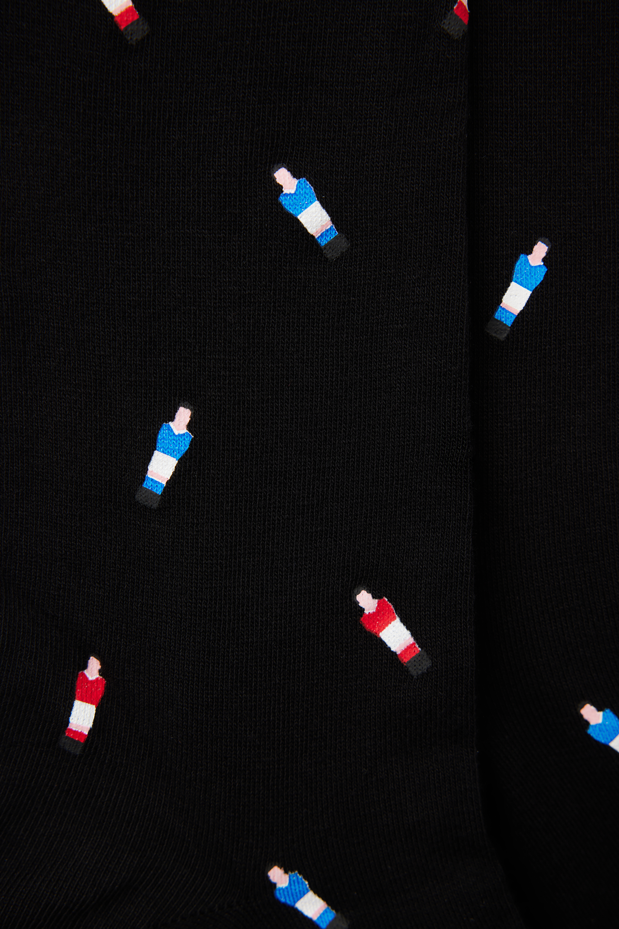 柄入り コットン ショートソックス