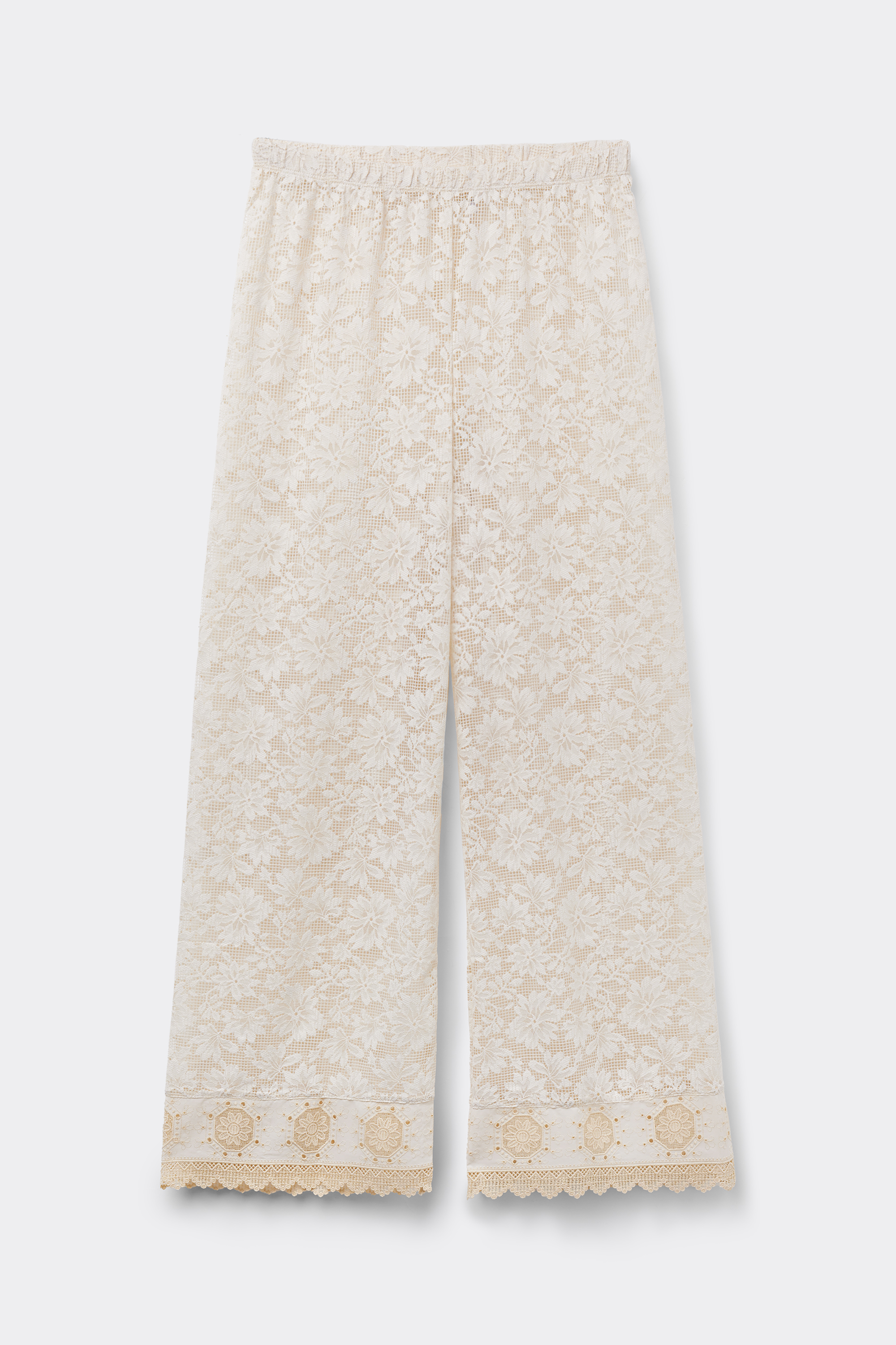 Midsummer Dream レース ロングパンツ