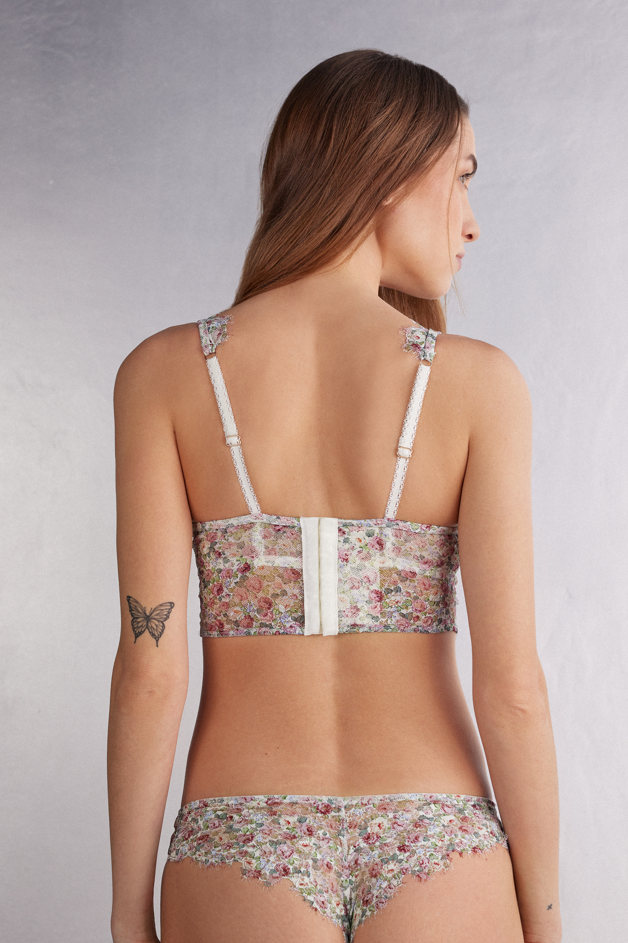 80CブラジリアンM Floral Romance intimissimi Floral Romance ブラジリアン | Intimissimi