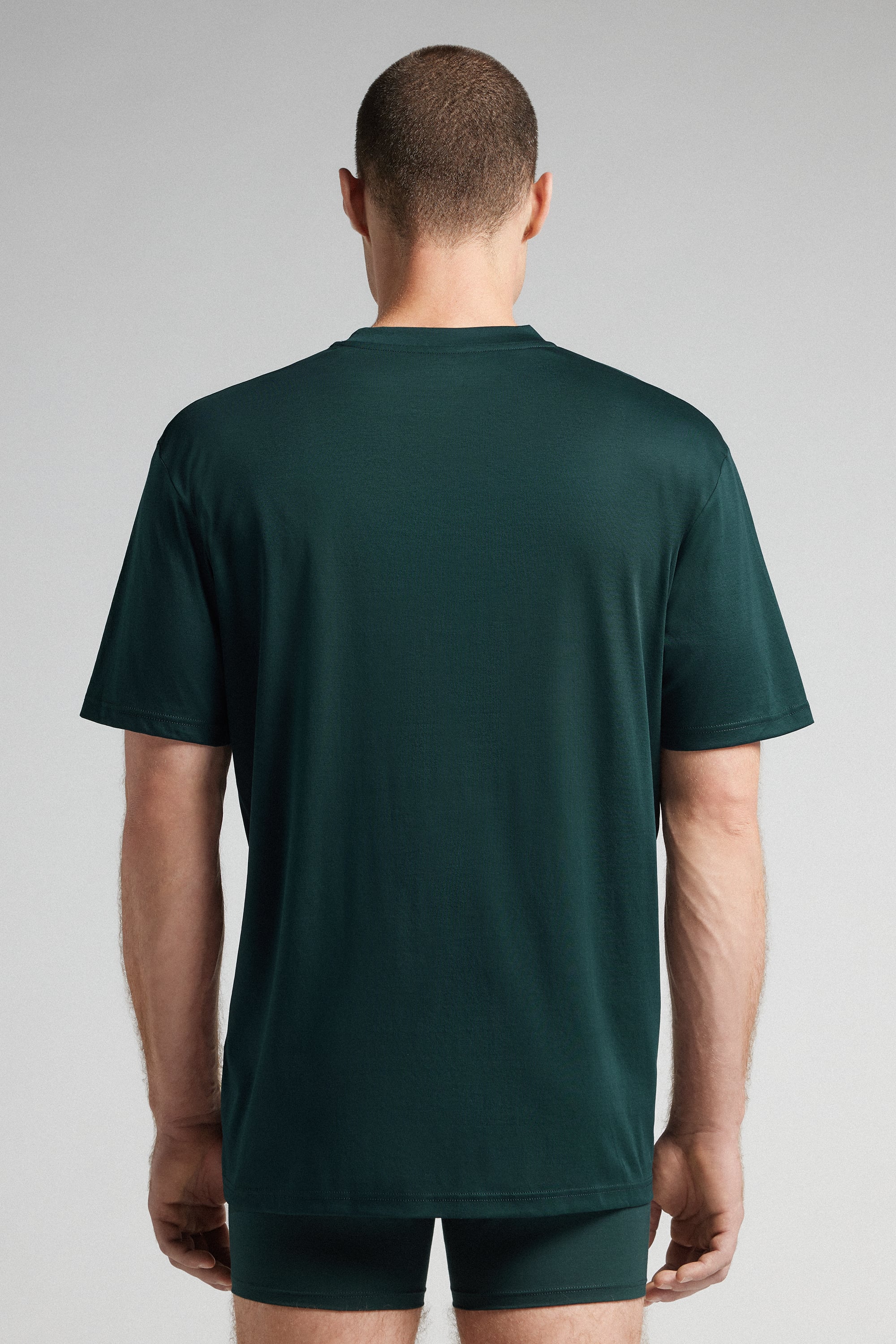 マーセライズドコットン Tシャツ