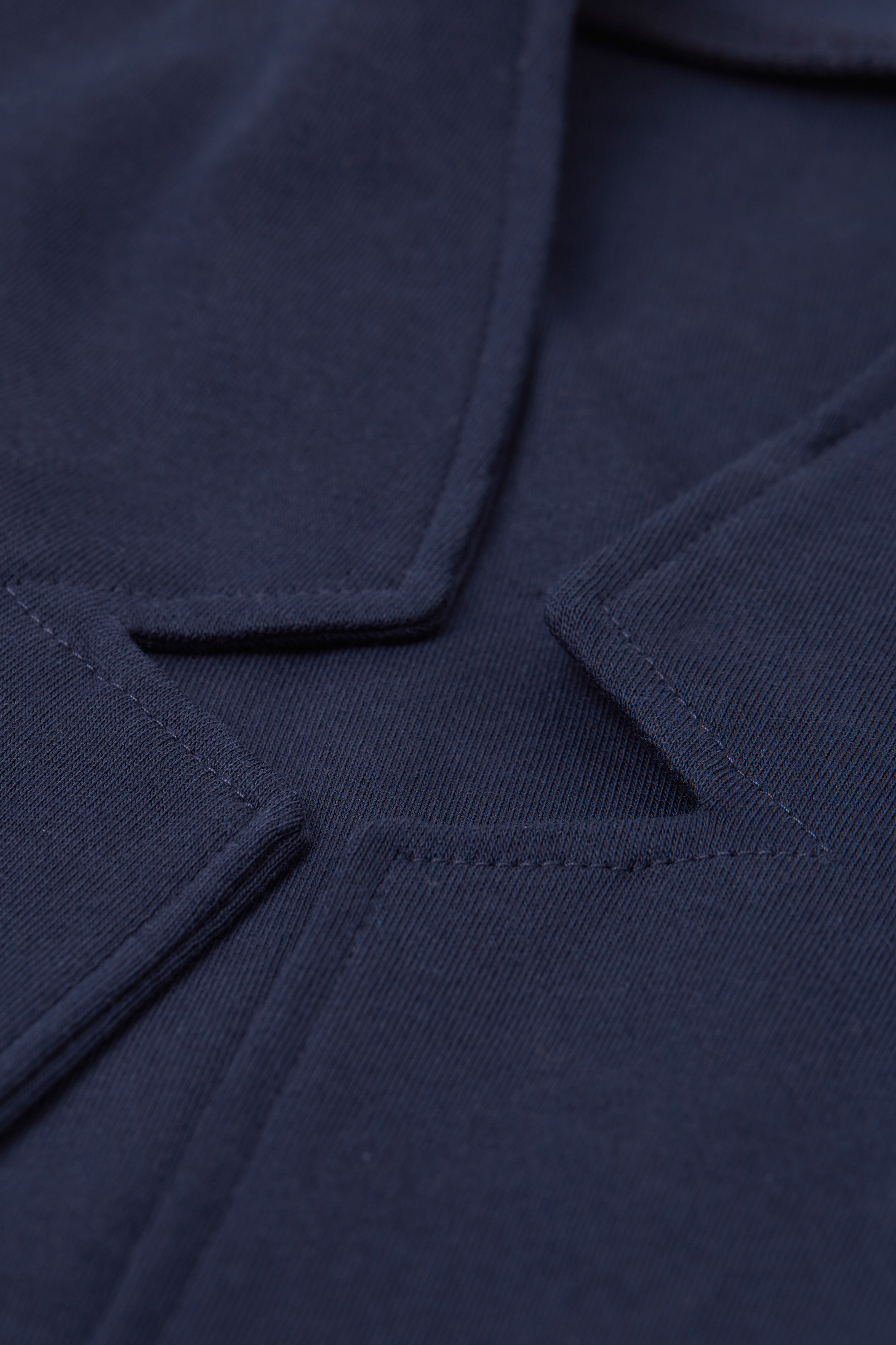 コットン インターロック編み 長袖カーディガン