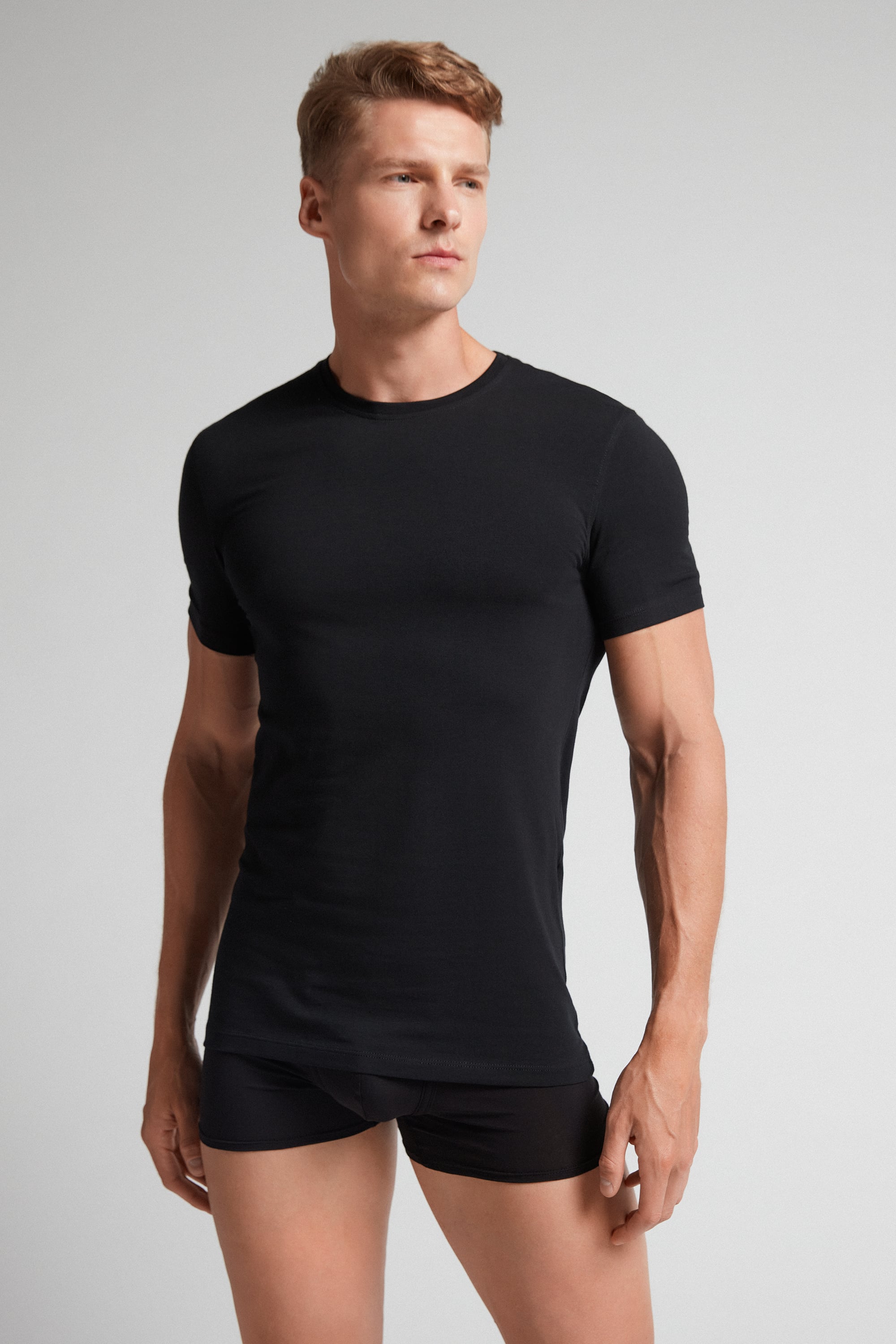 ストレッチスーペリアコットン Tシャツ