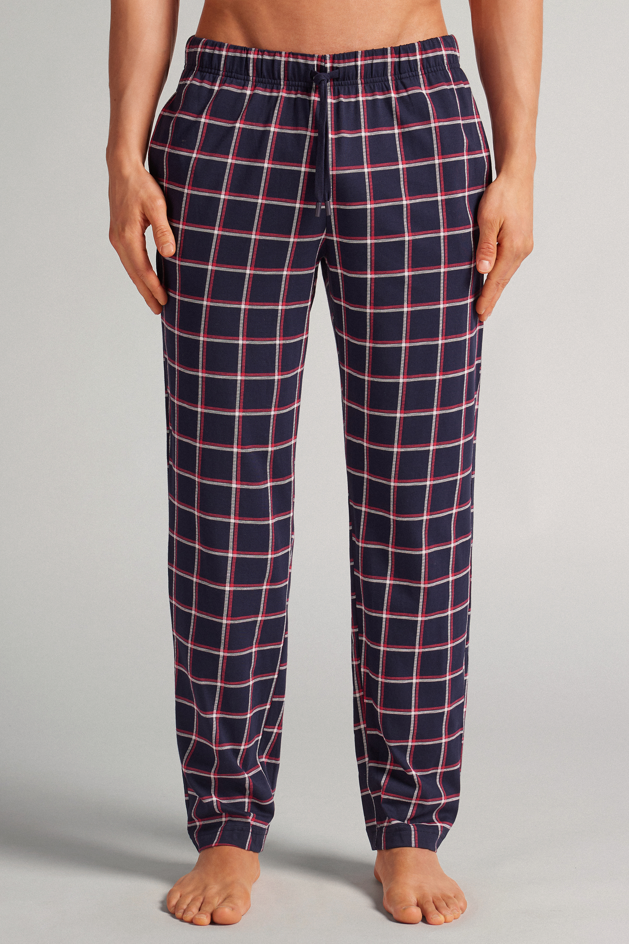 Pantaloni Da Uomo U Convesso Bulge Pouch Pantaloni Setosi Liscio - Foto 9