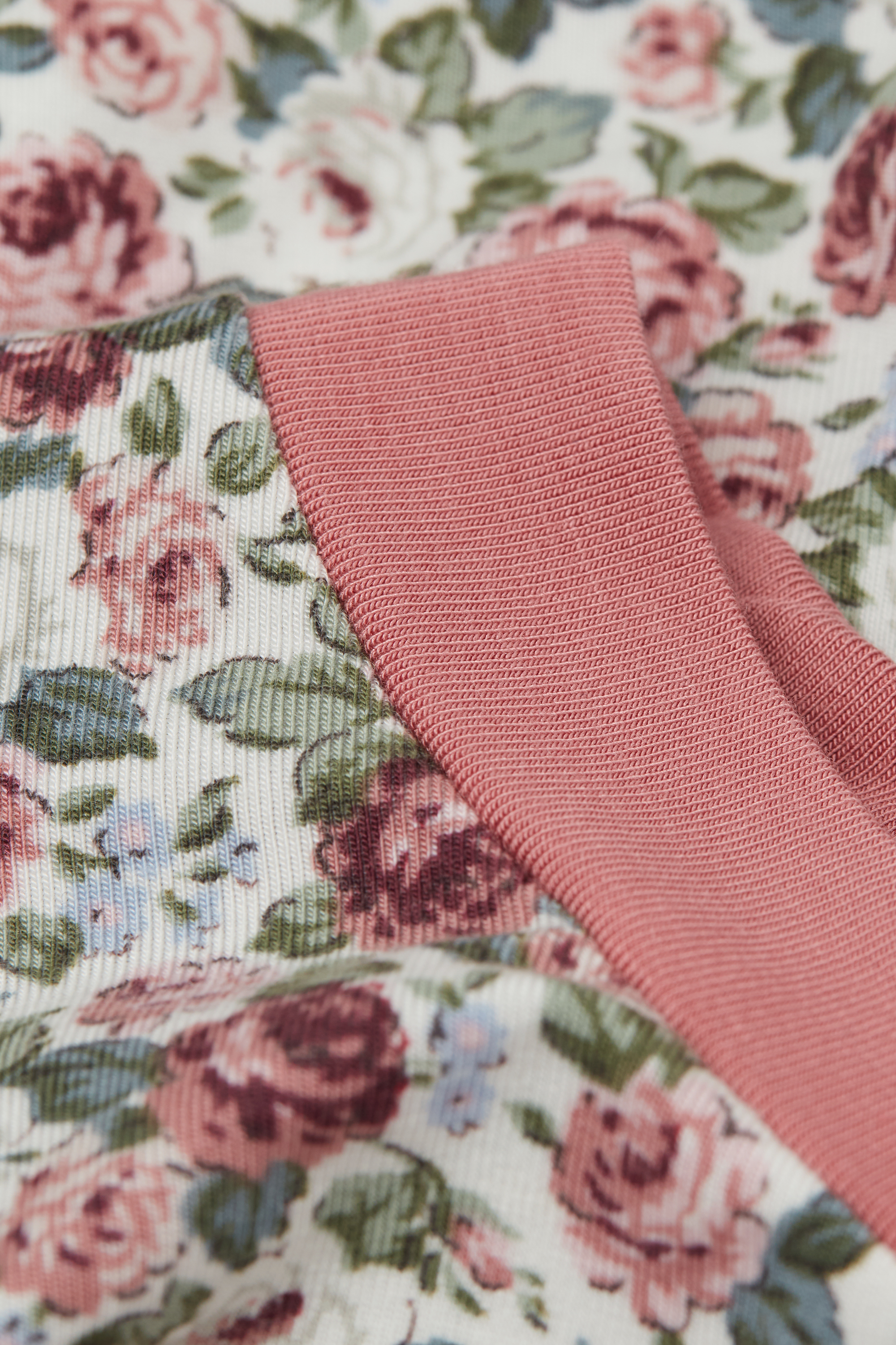 Floral Romance ショートスリーブ ニット