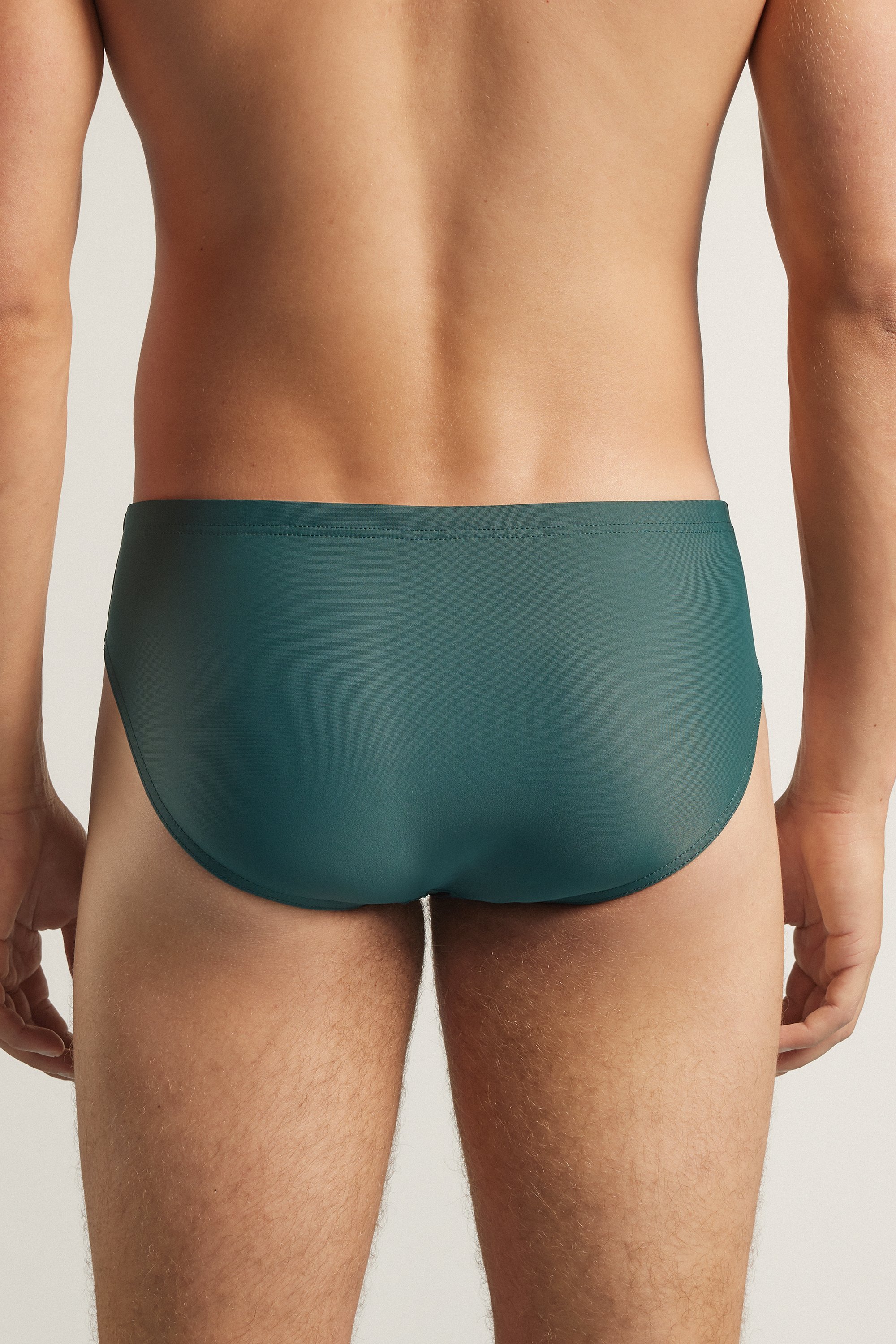 ソリッドカラー スイムブリーフ