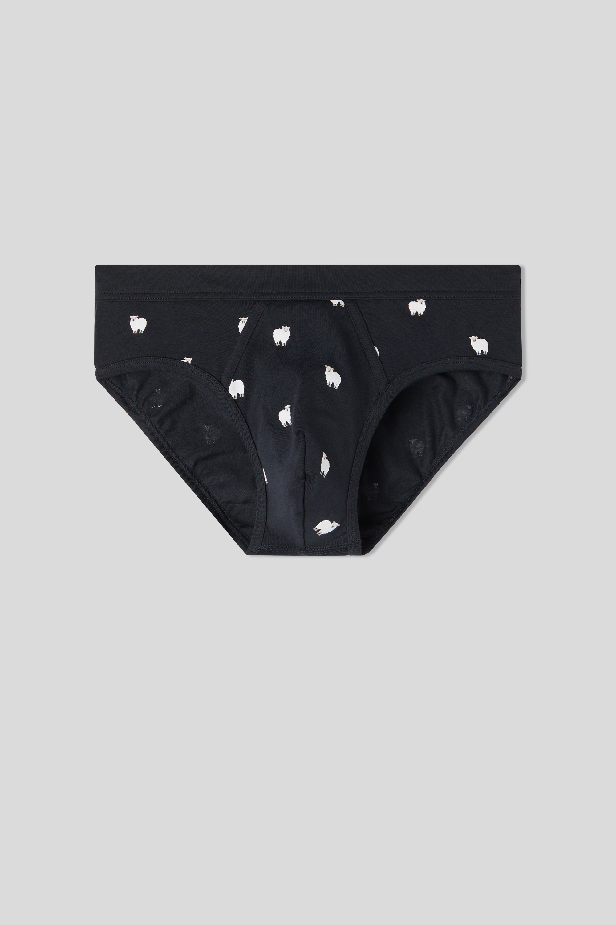 Stretch Supima Cotton Lamb Briefs | Intimissimi