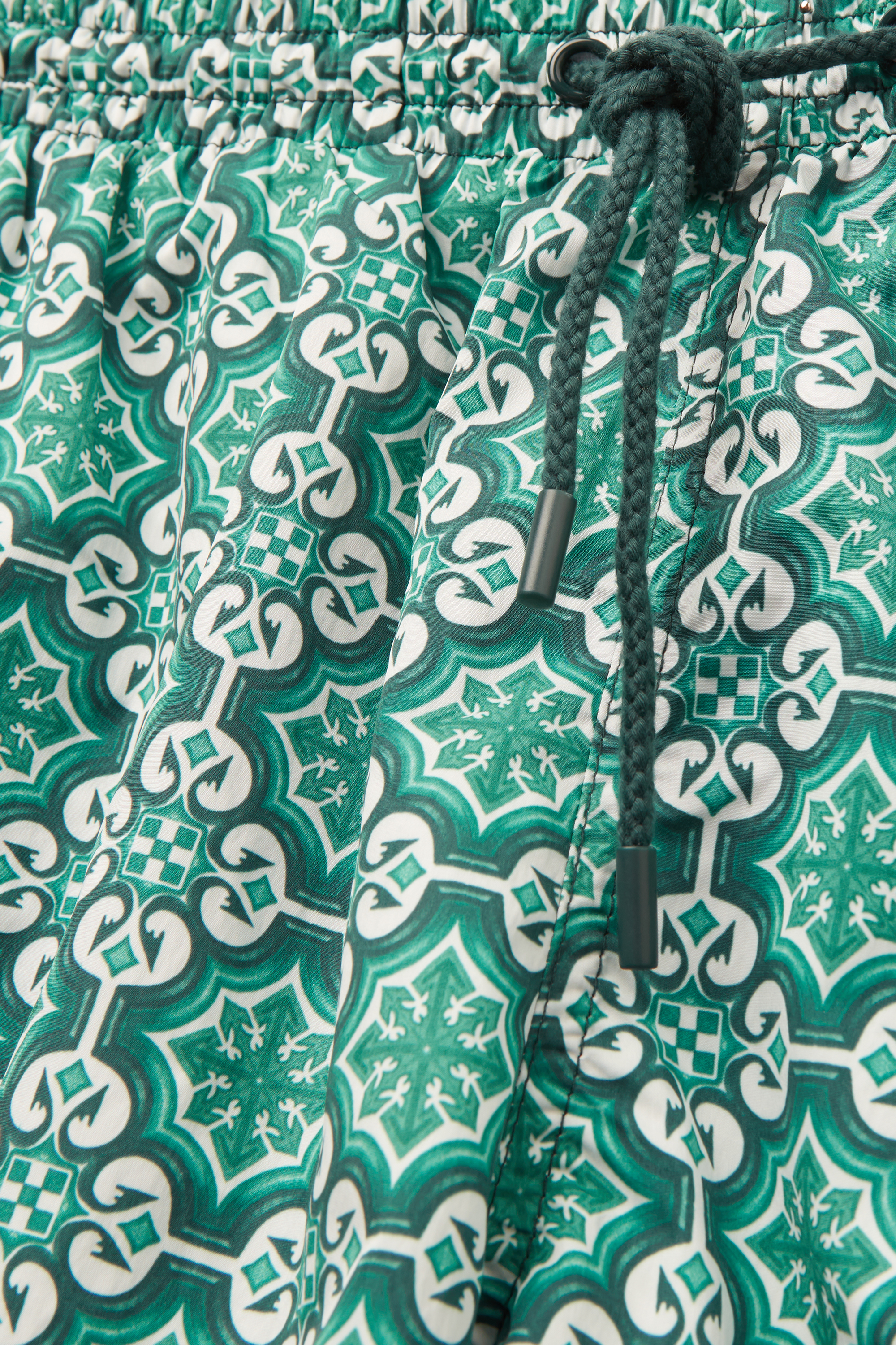 Green様 intimissimiリクエスト 4点 まとめ商品 Aqua Green Majolica Print Swim Trunks | Intimissimi