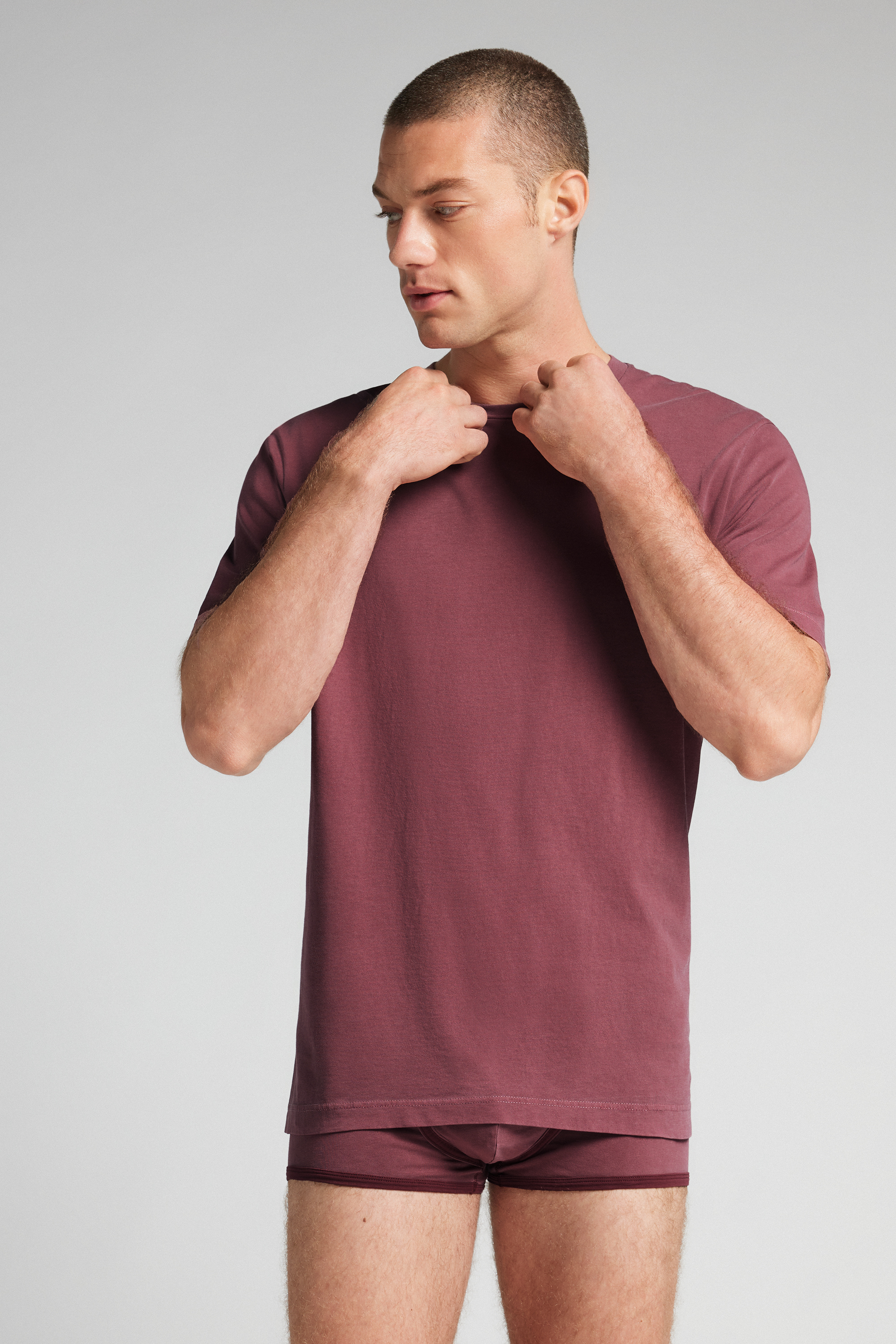 Washed Collection コットン Tシャツ
