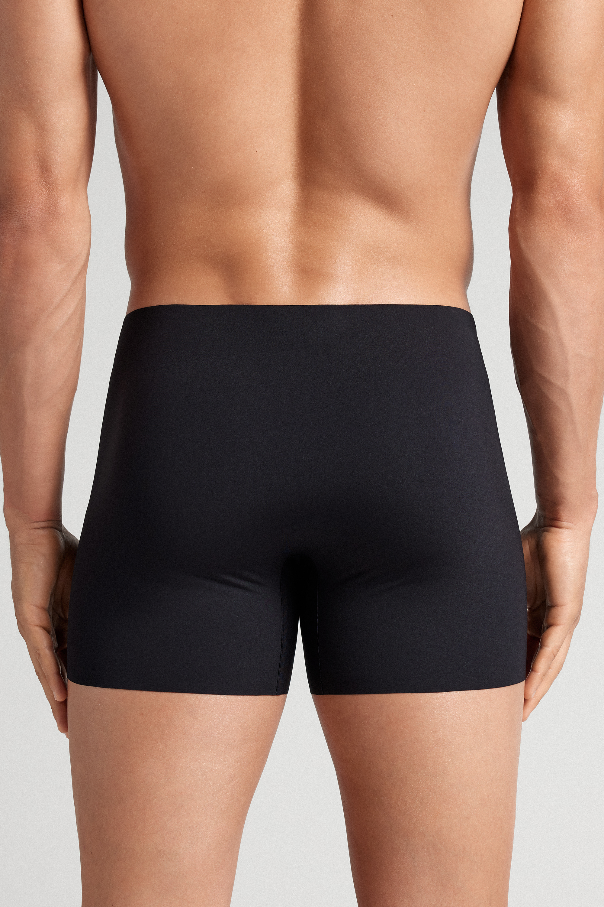 シームレス マイクロファイバー ボクサー