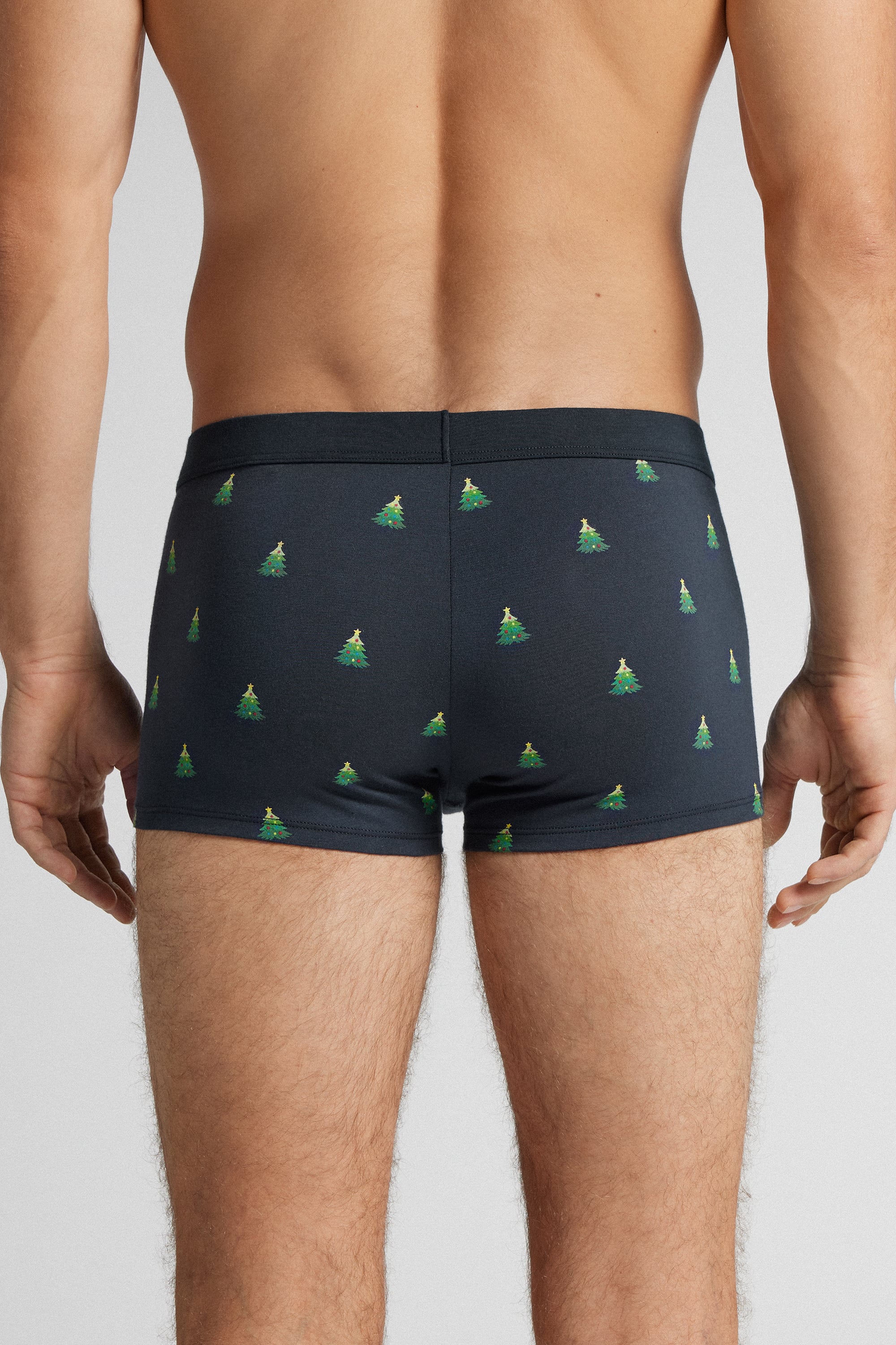 ゆっきー様 intimissimiリクエスト 2点 まとめ商品 Plush Penguin and Christmas Tree Superior Cotton Boxers | Intimissimi
