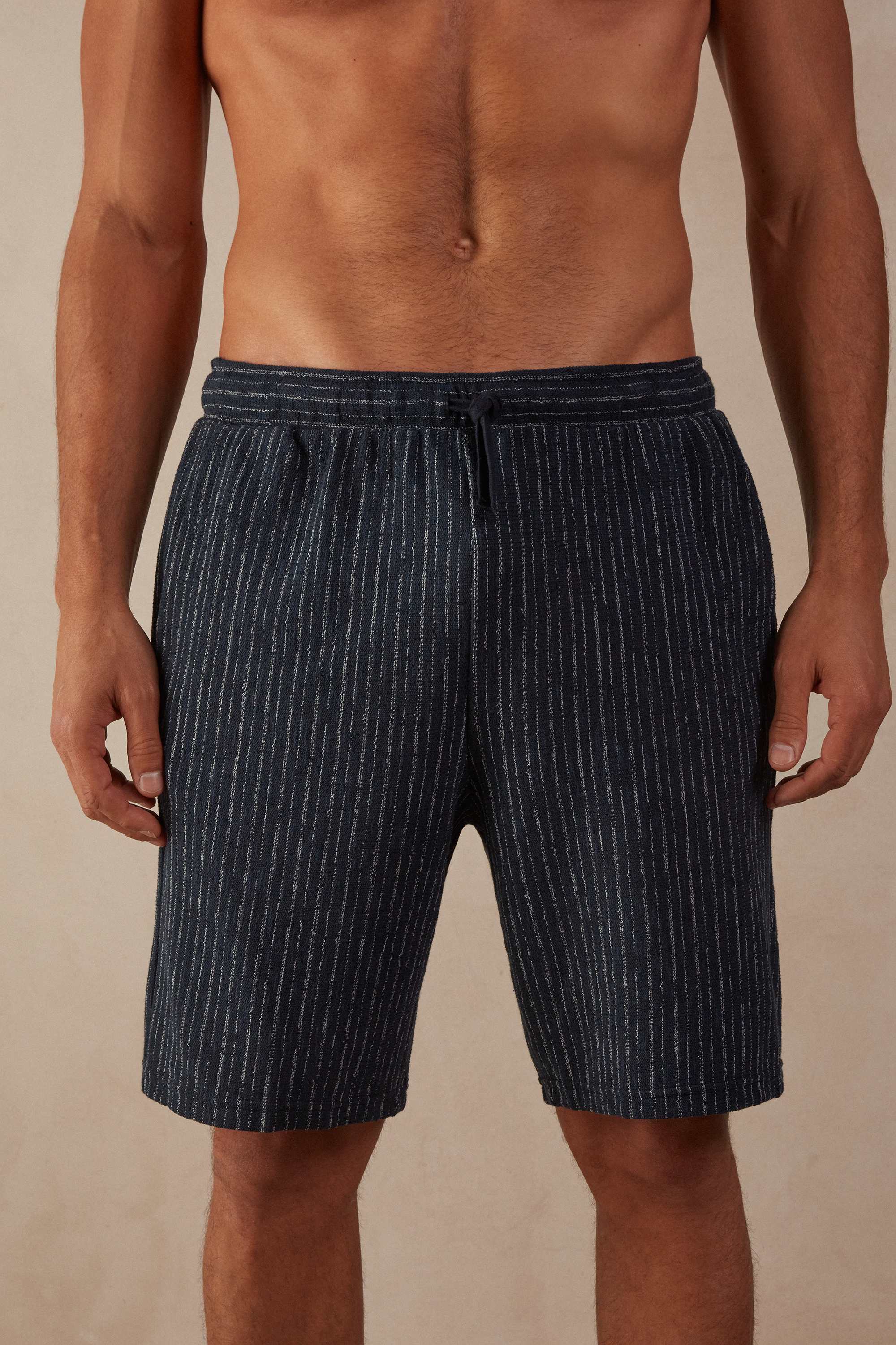 Striped sweat top shorts