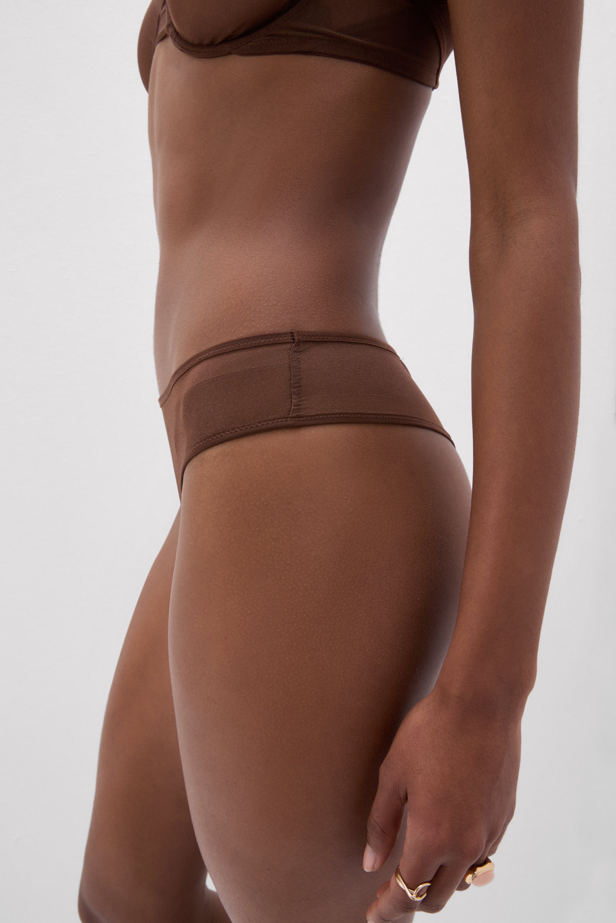 "Invisible Touch" チュール ブラジリアンショーツ