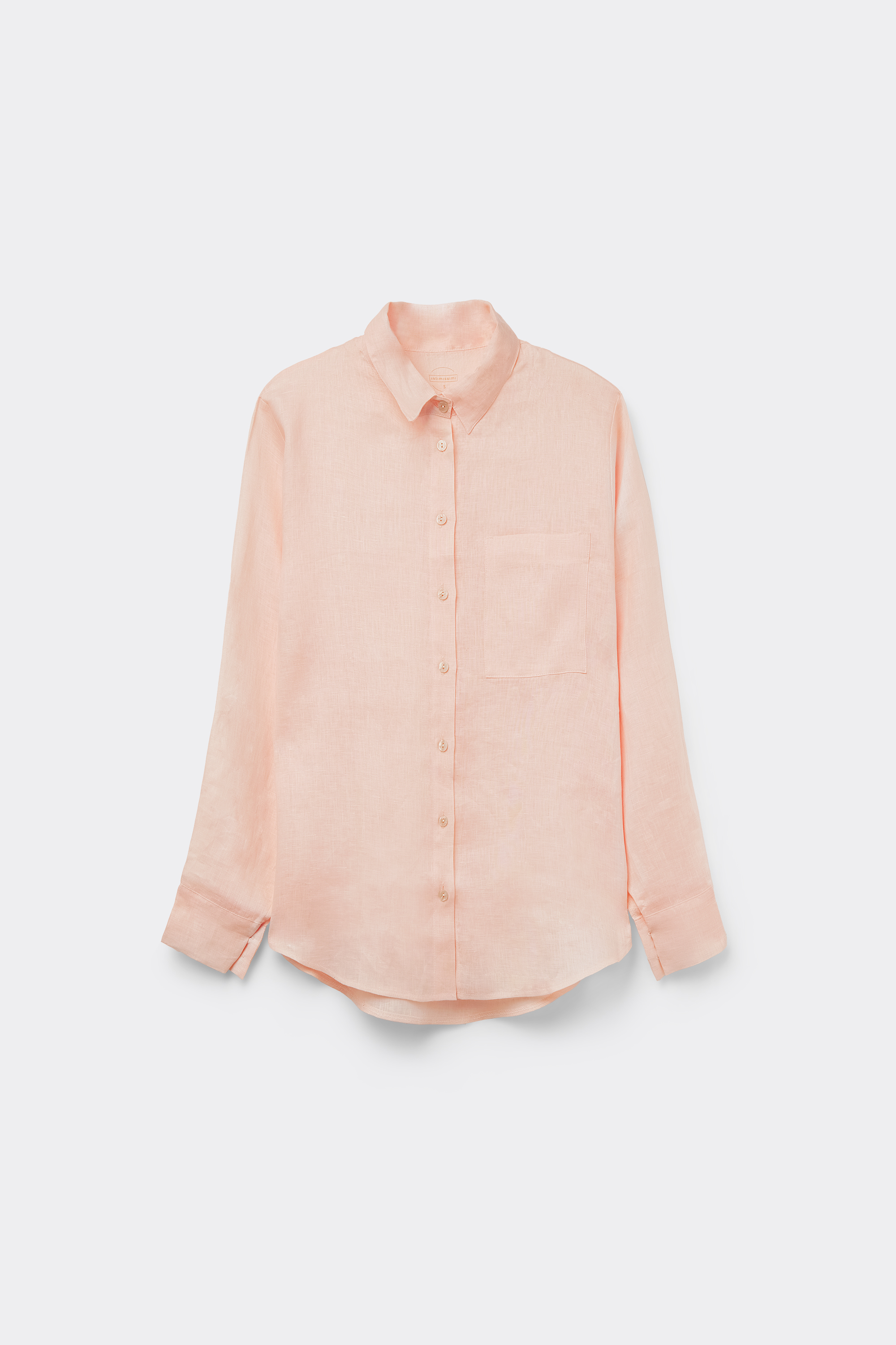 Plain-Weave Linen Shirt
