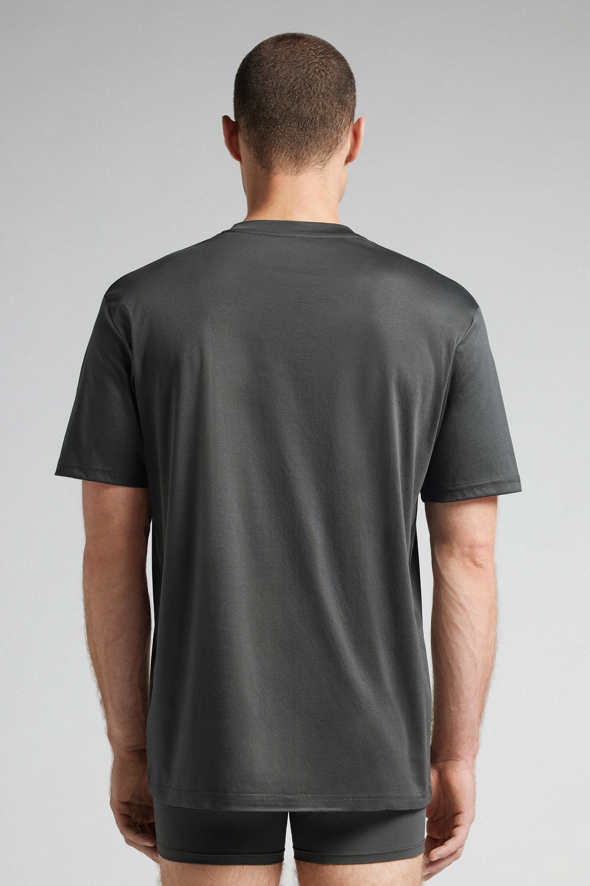 マーセライズドコットン Tシャツ