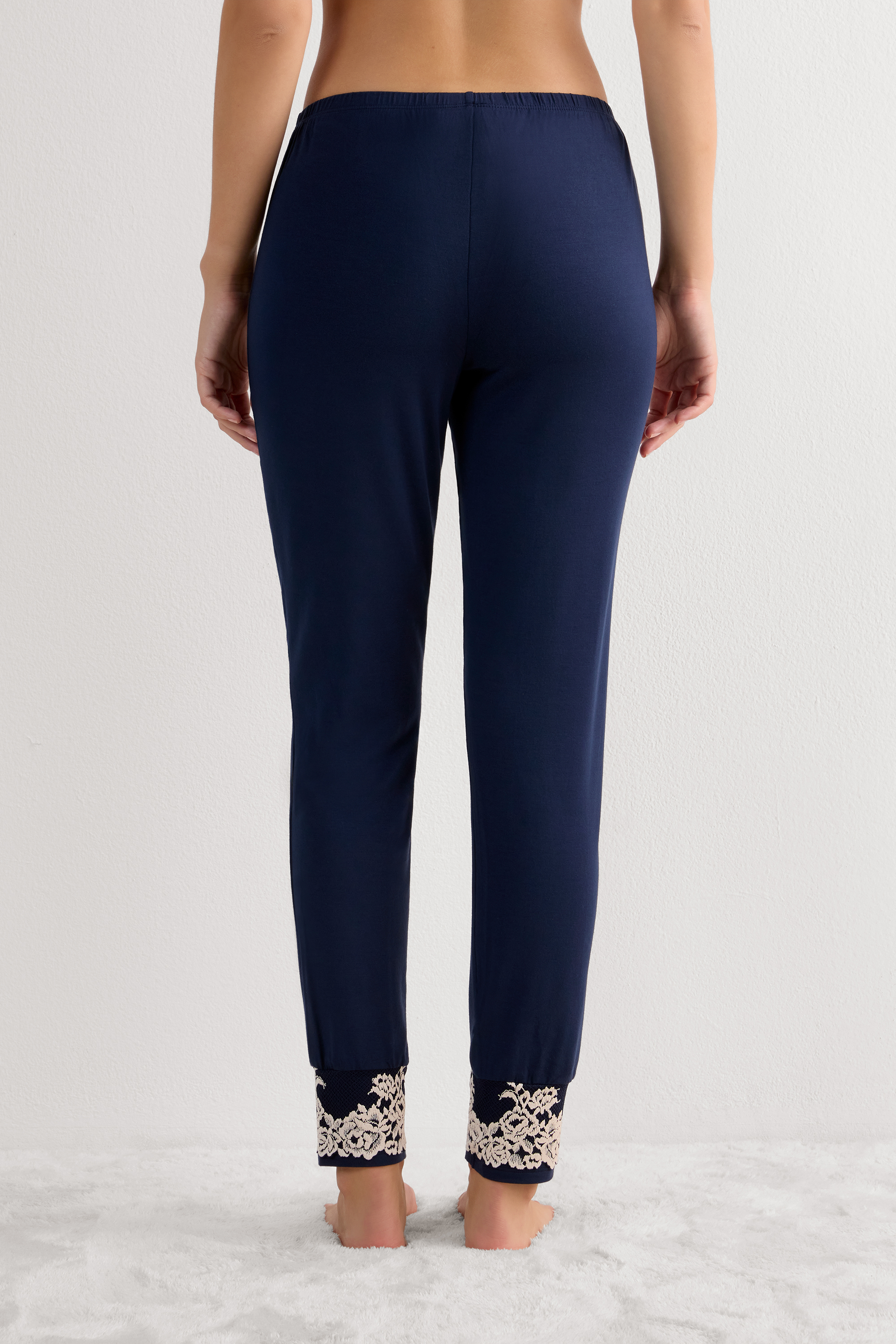 Pretty Flowers モダール カフパンツ