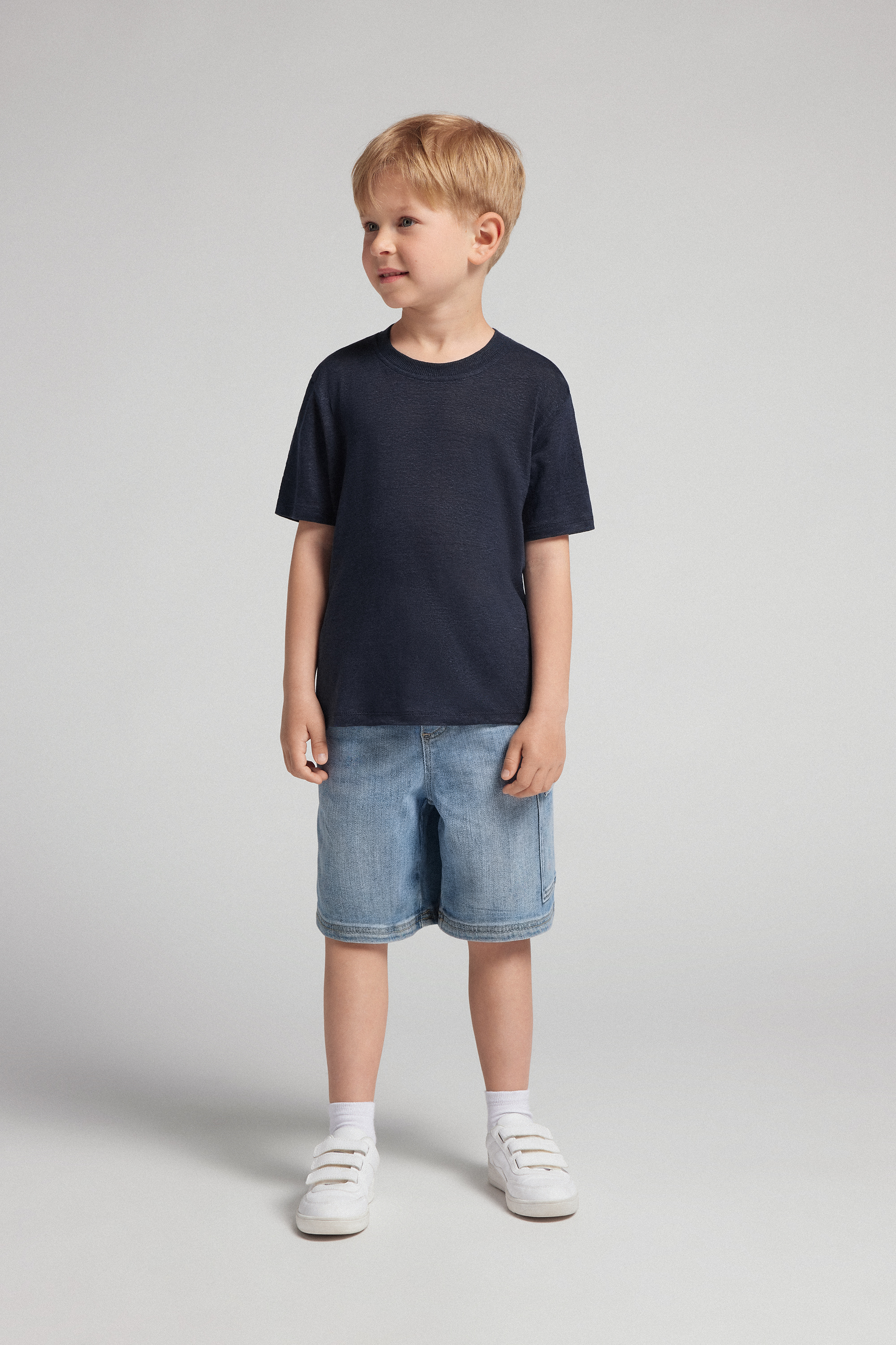 リネン ボーイズ Tシャツ