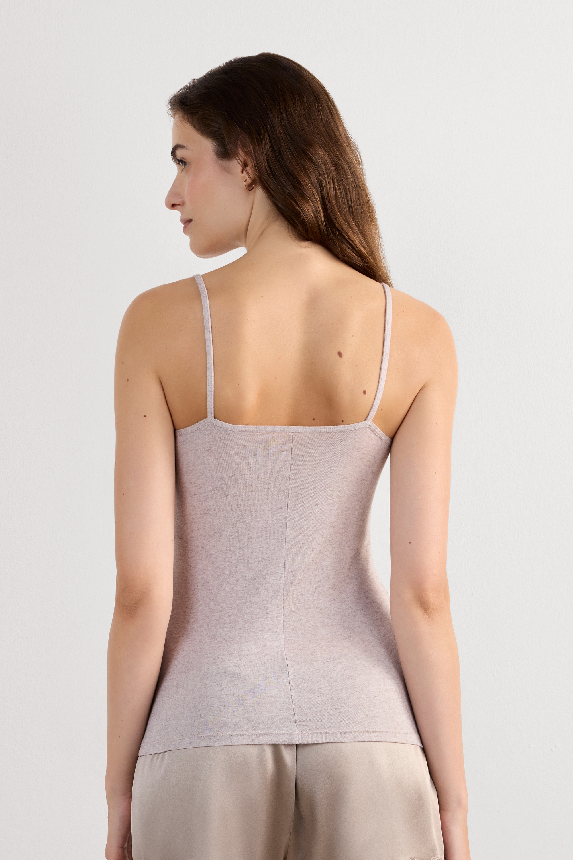 Modal Ultralight Cashmere Blend Top with Lace | Intimissimi