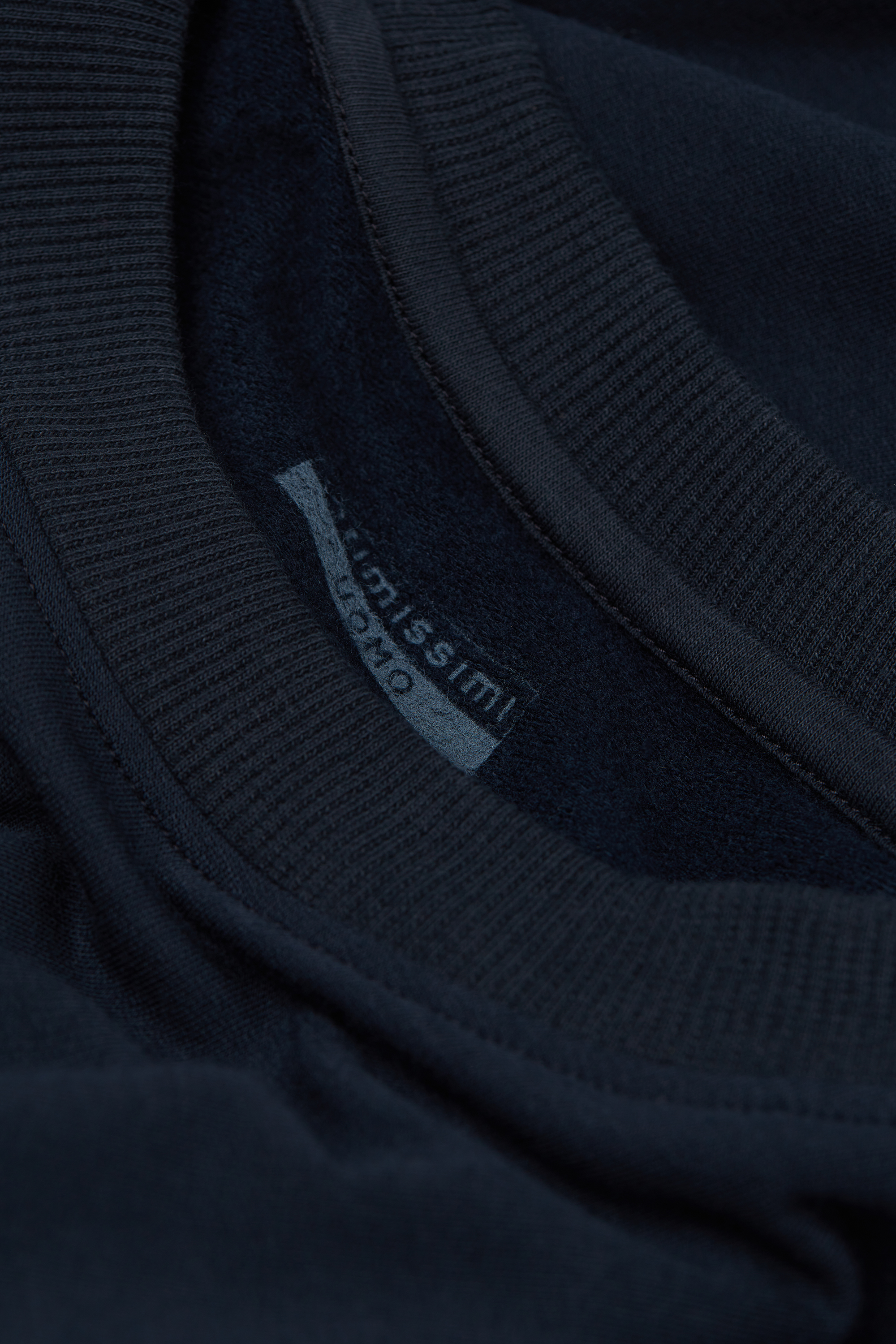 モダール スウェット ロングスリーブ ニット