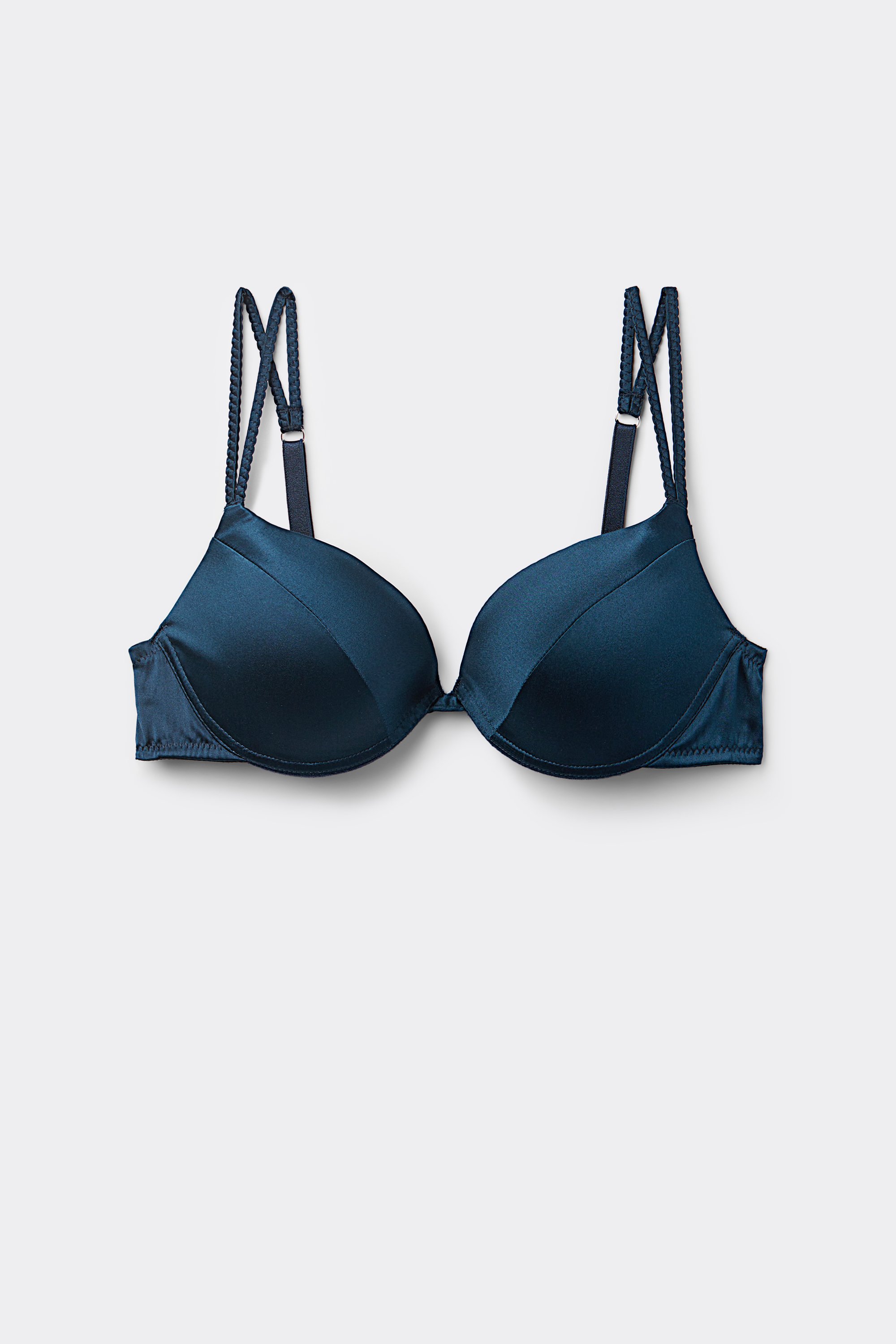 Bellissima シルク プッシュアップブラ