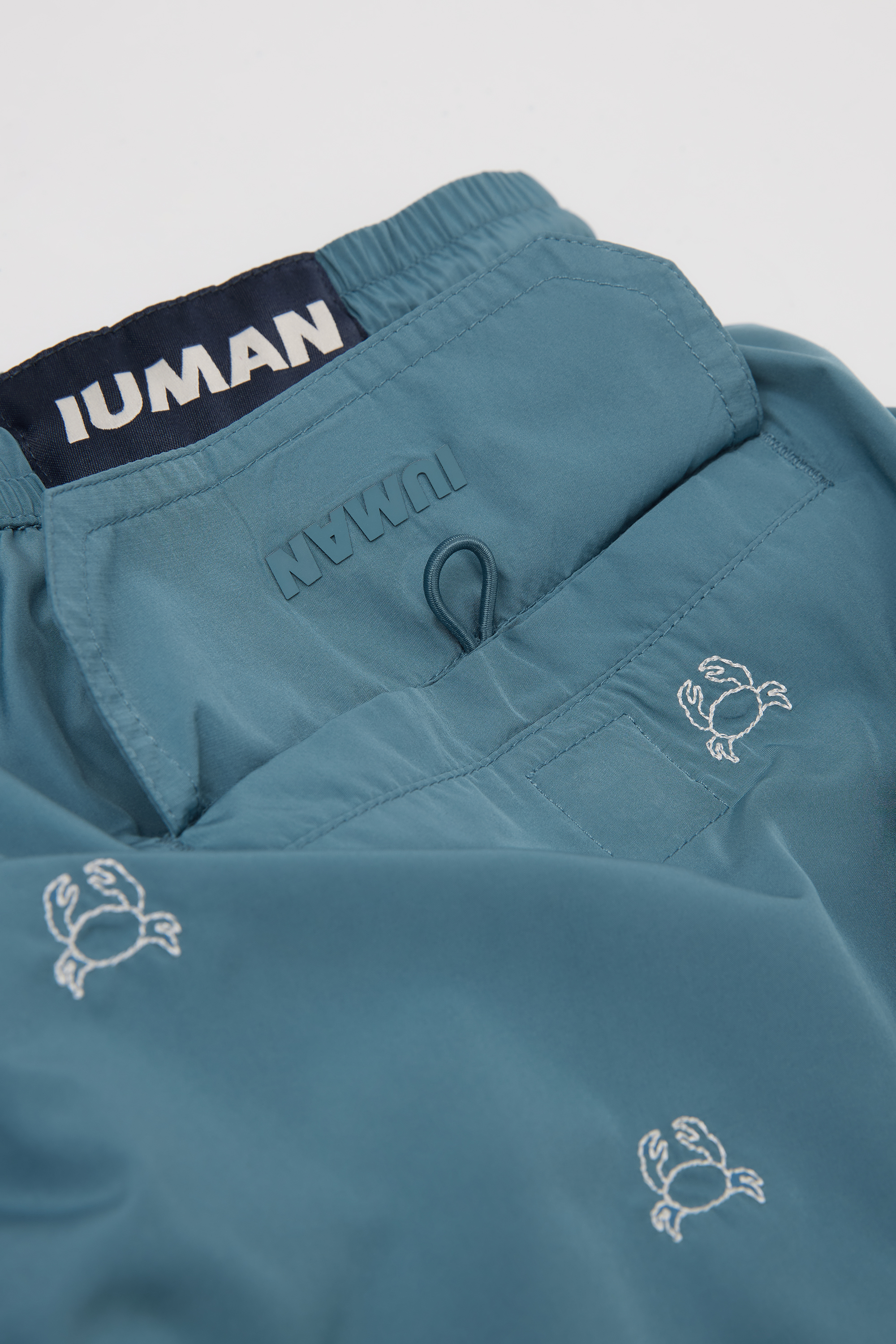 Swim Trunks with Embroidered Crabs | Intimissimi
