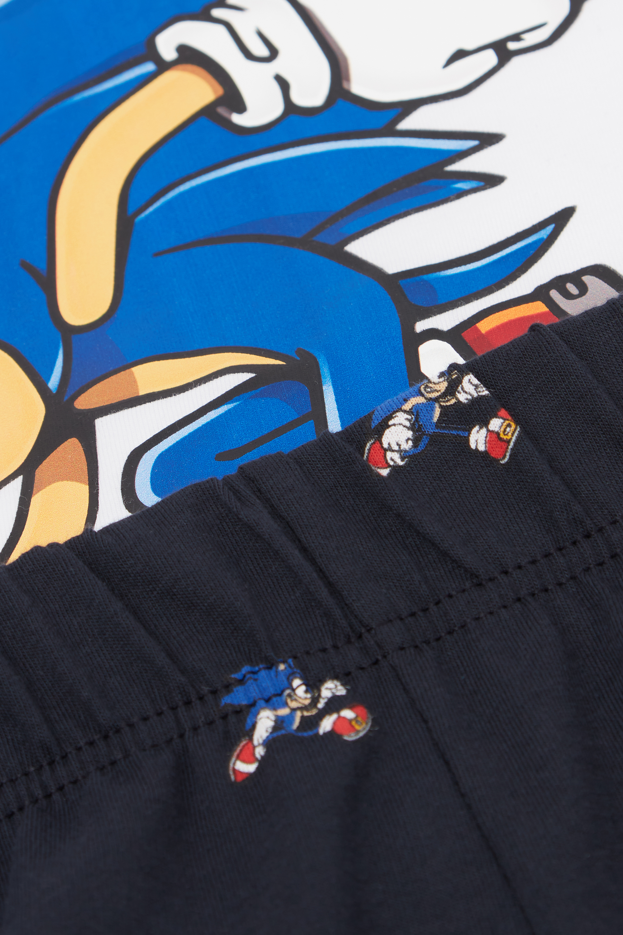 ソニックプリント コットン ショートパジャマ