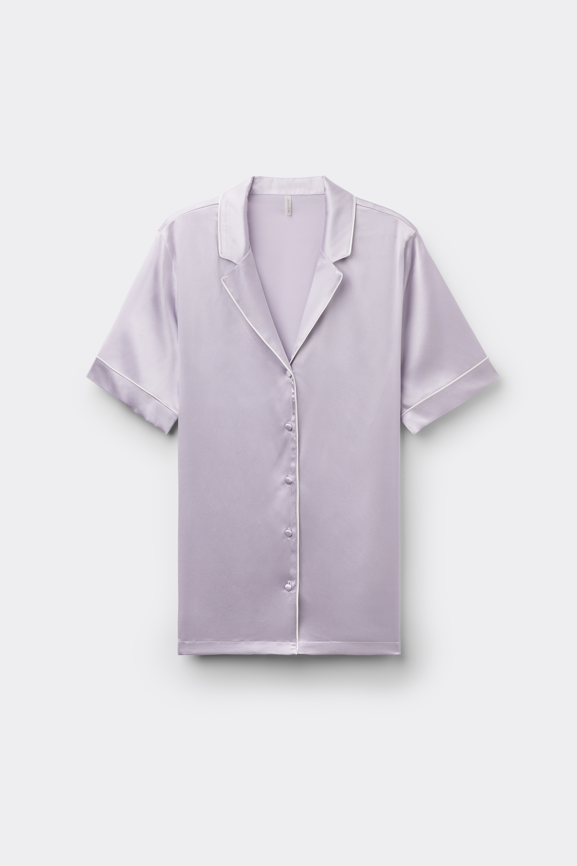 メンズスタイル シルク ショートスリーブ シャツ