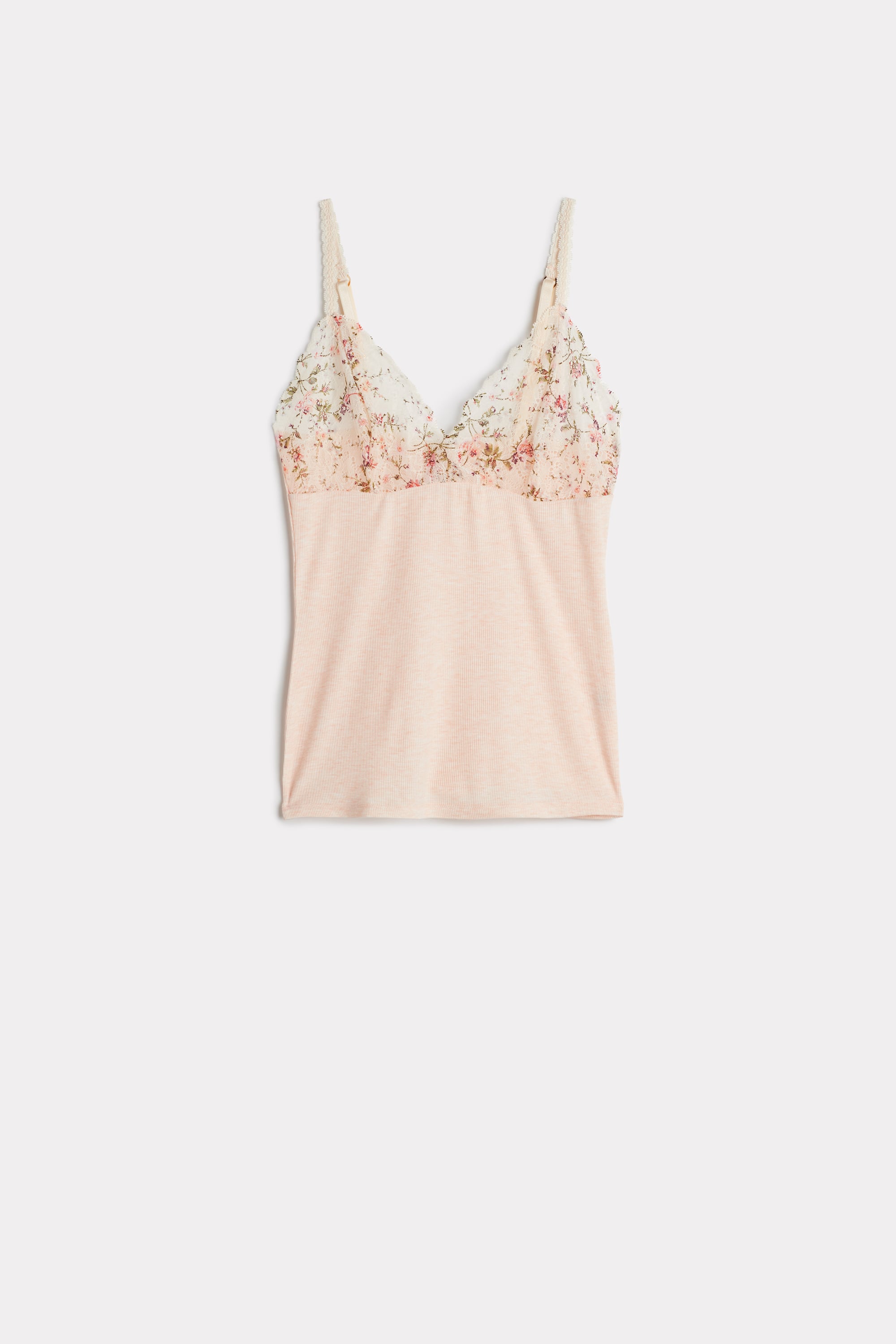 K様 intimissimiキャンペーン リクエスト 3点 まとめ商品 Being Romantic Ribbed Modal Top with Spaghetti Straps