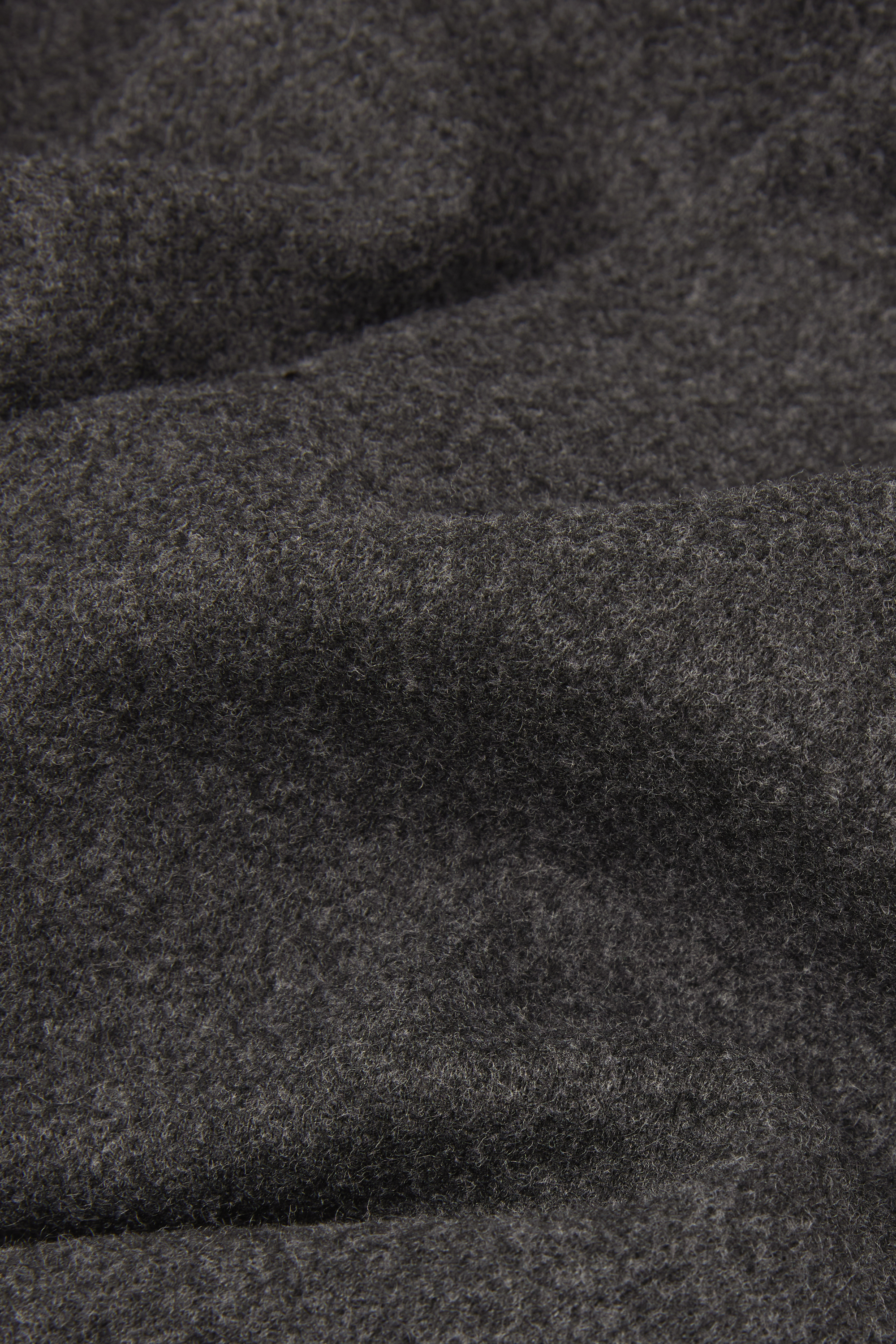 フェルト調ファブリック ロングパンツ