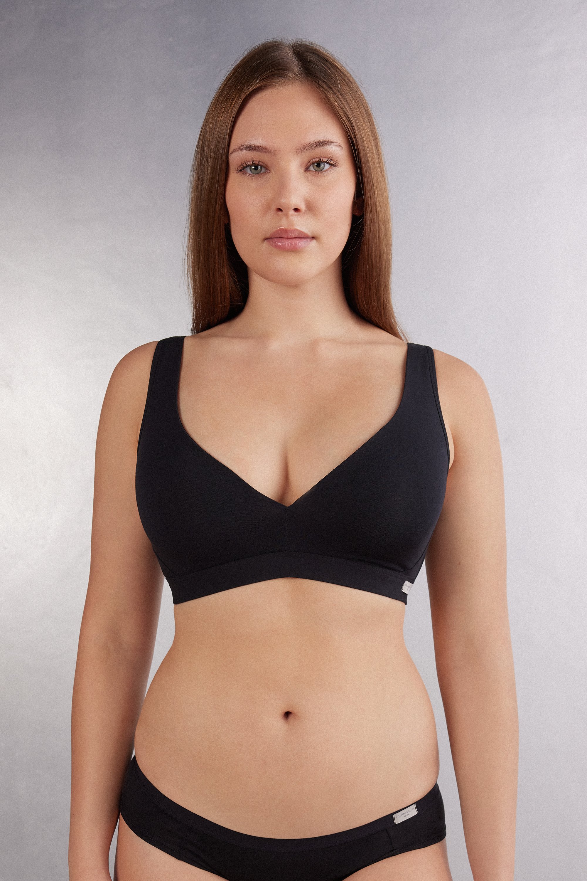 Reggiseno a Triangolo Lara in Cotone Bralette Brassiere